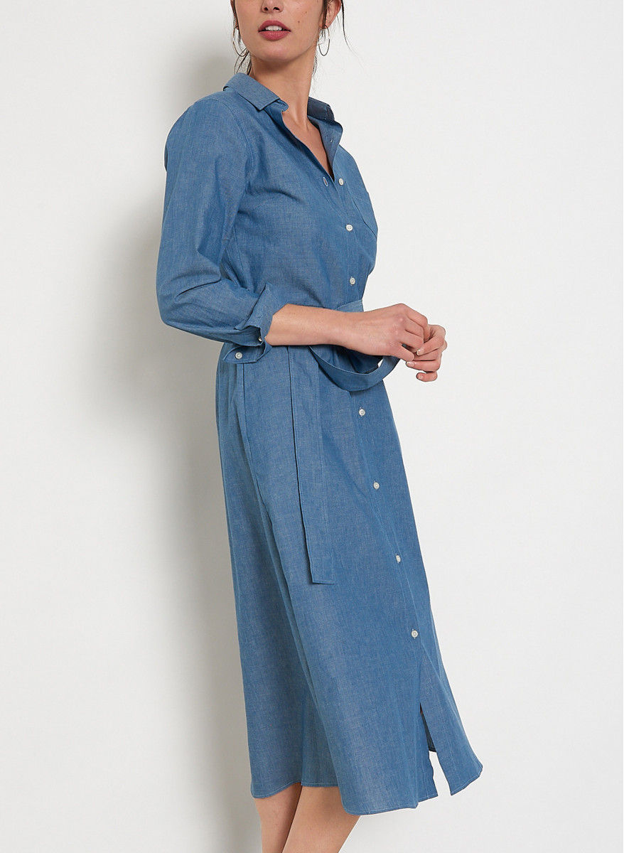 chemise en chambray