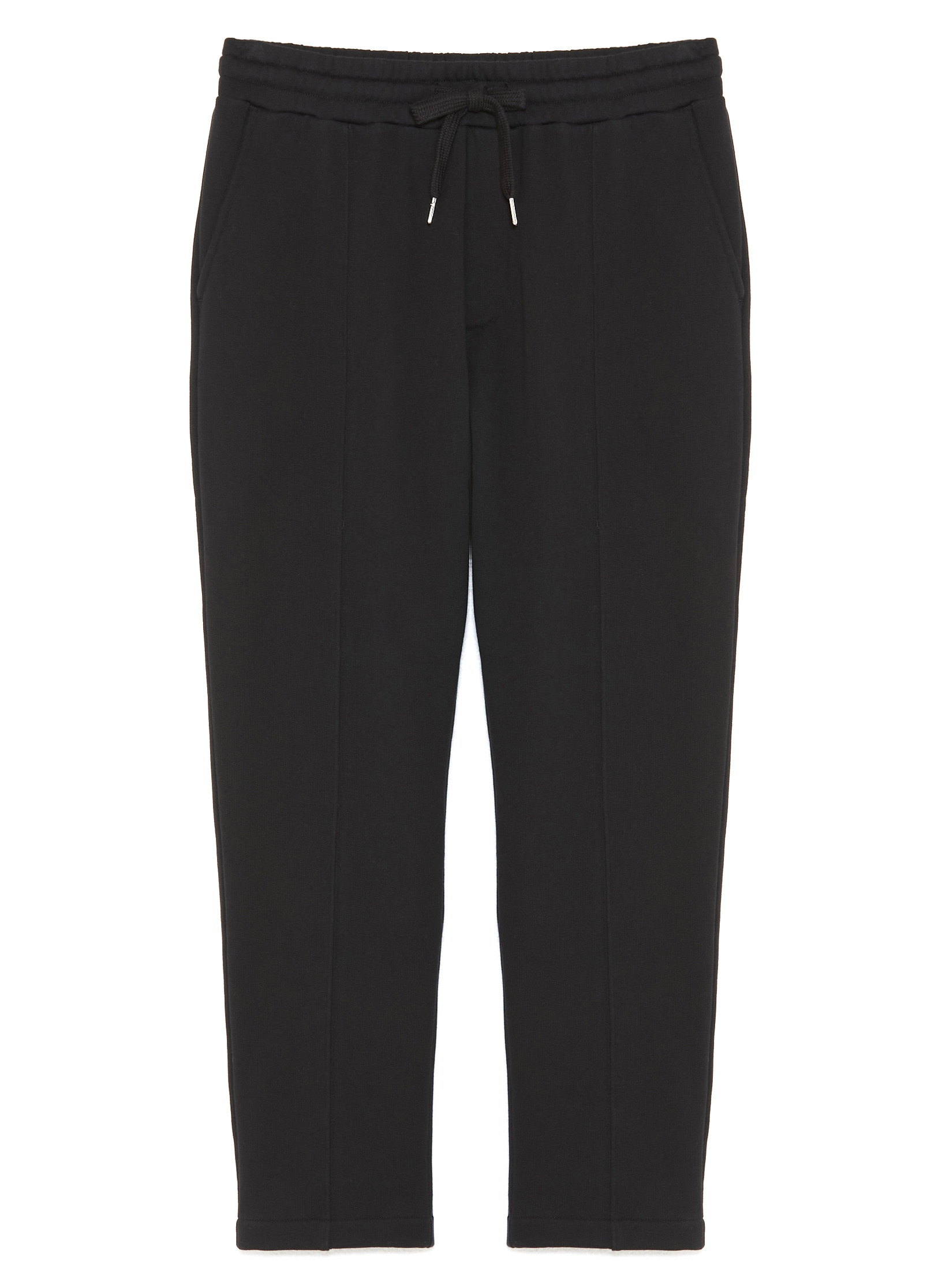 Jogging pantalon en molleton noir pour homme