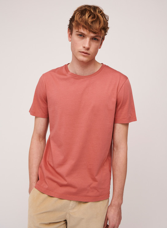 Tee Shirt Homme Manches Courtes Rouge