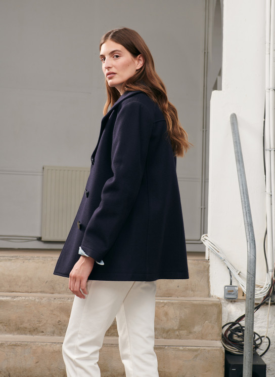 Manteau style caban