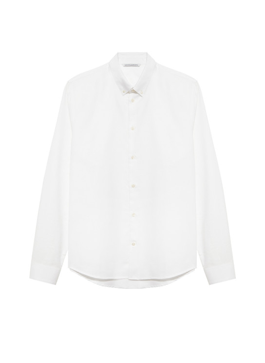 Chemise oxford blanche homme deals