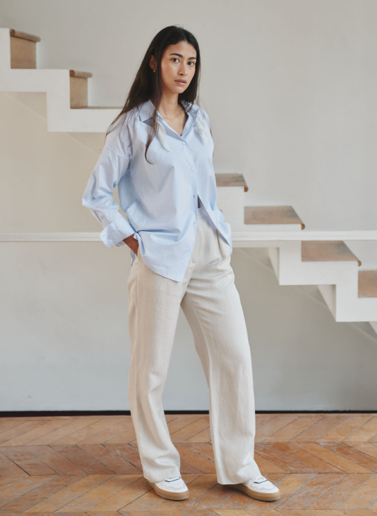 Pantalon palazzo lin online