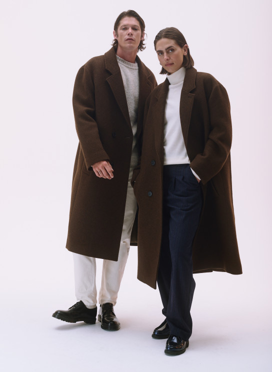 Manteau redingote femme outlet
