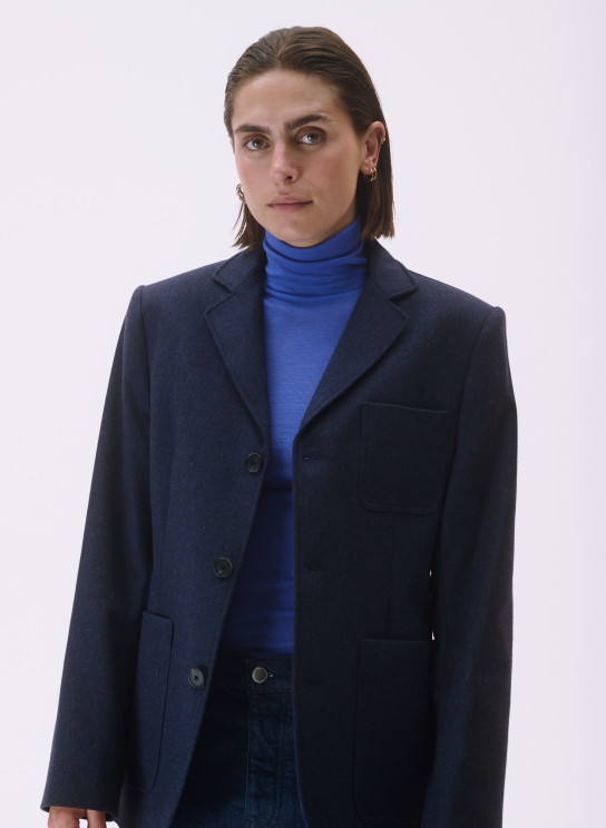 Manteau flanelle homme deals