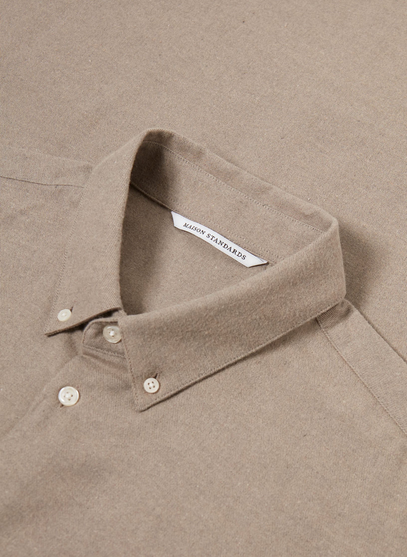 Chemise Flanelle Col Boutonné