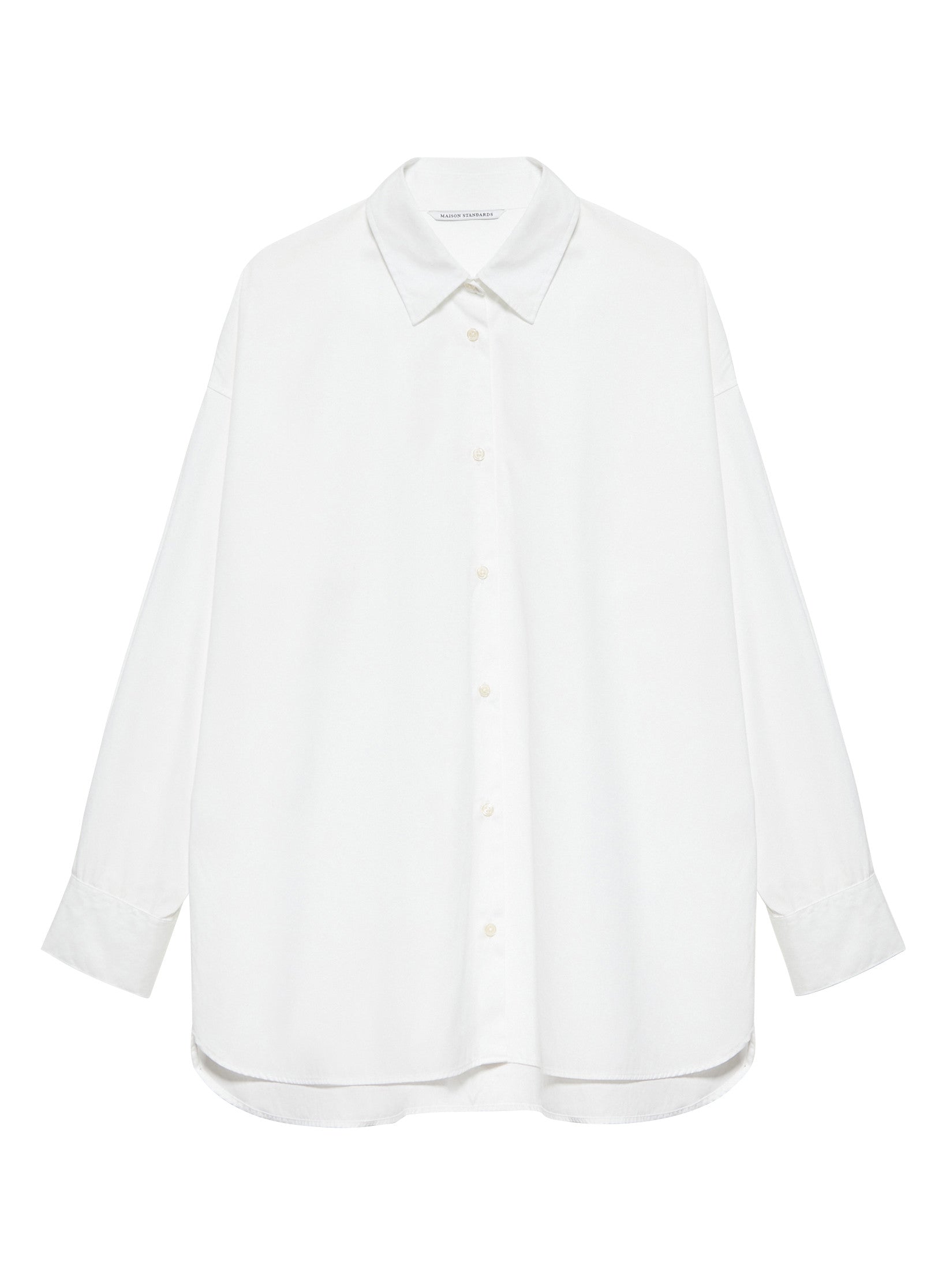 chemise oversized blanche femme