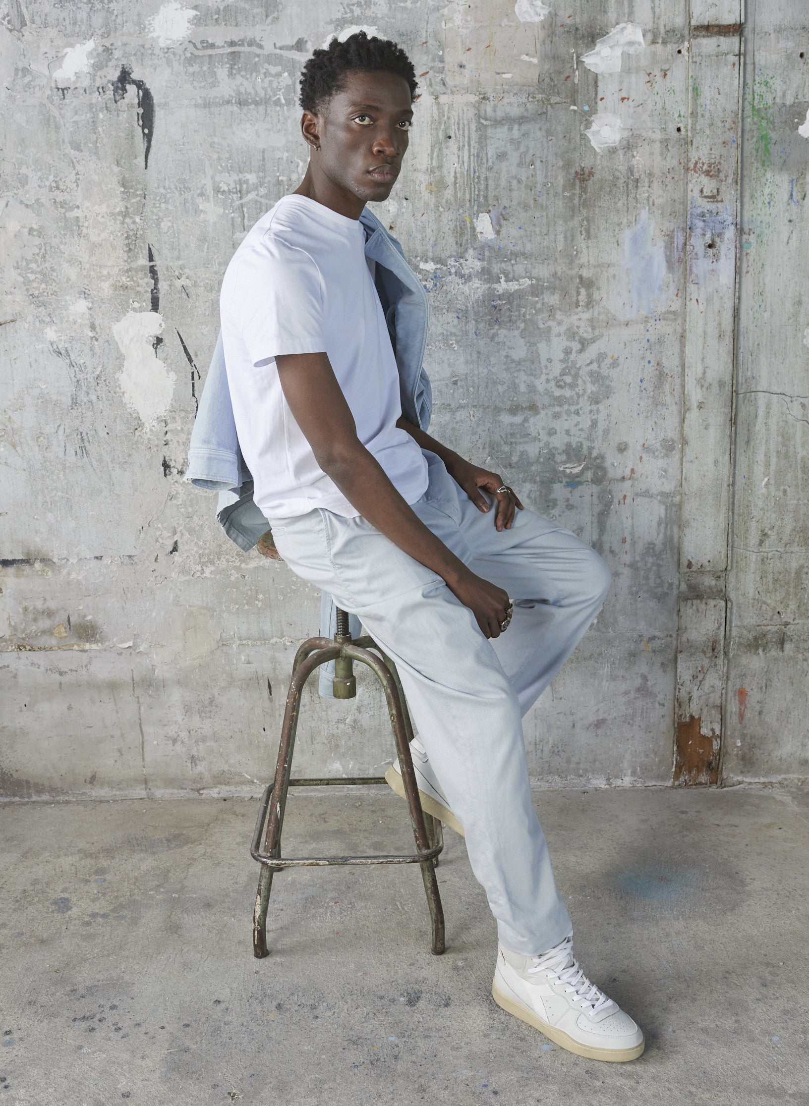 tee shirt coton organique blanc homme