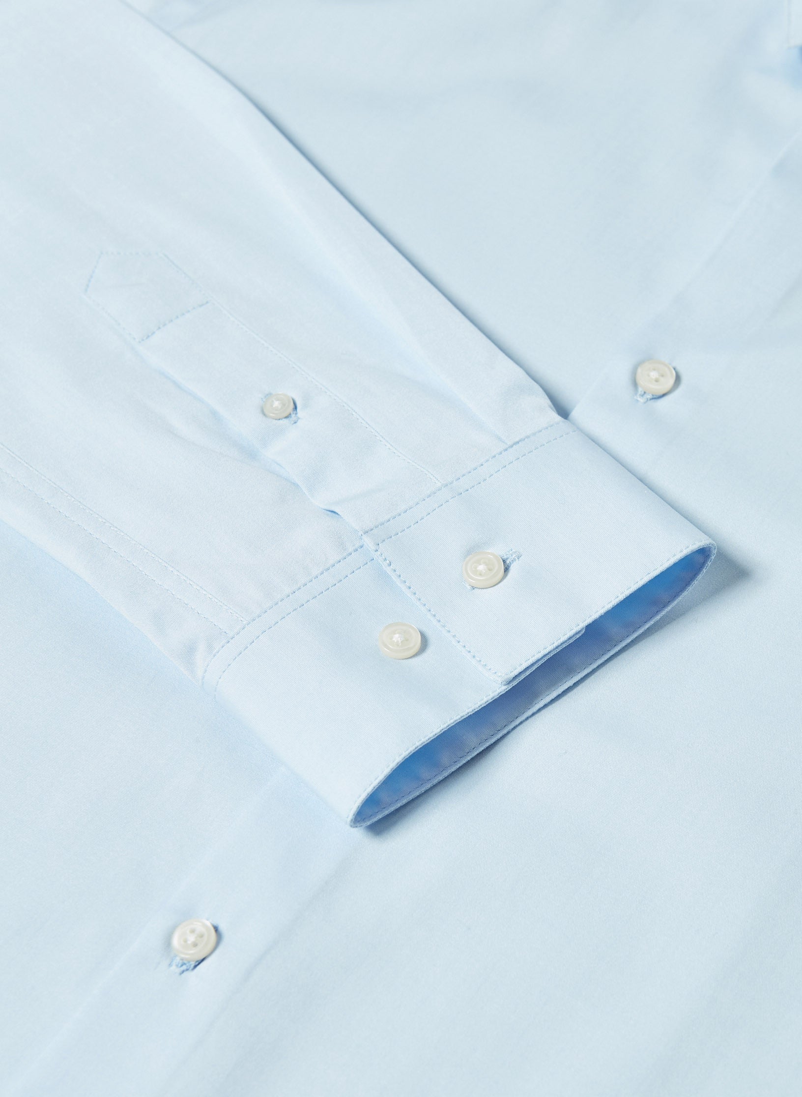chemise popeline bleu homme