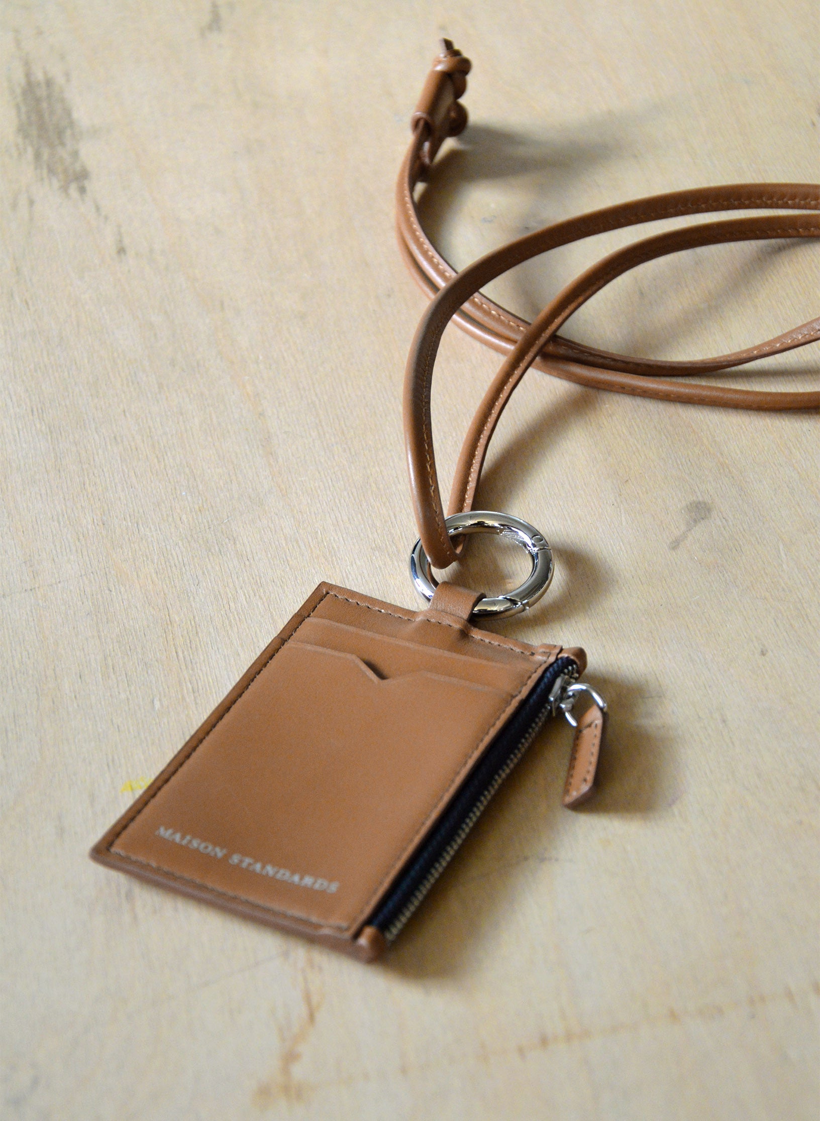 porte carte navigo porte monnaie cuir beige