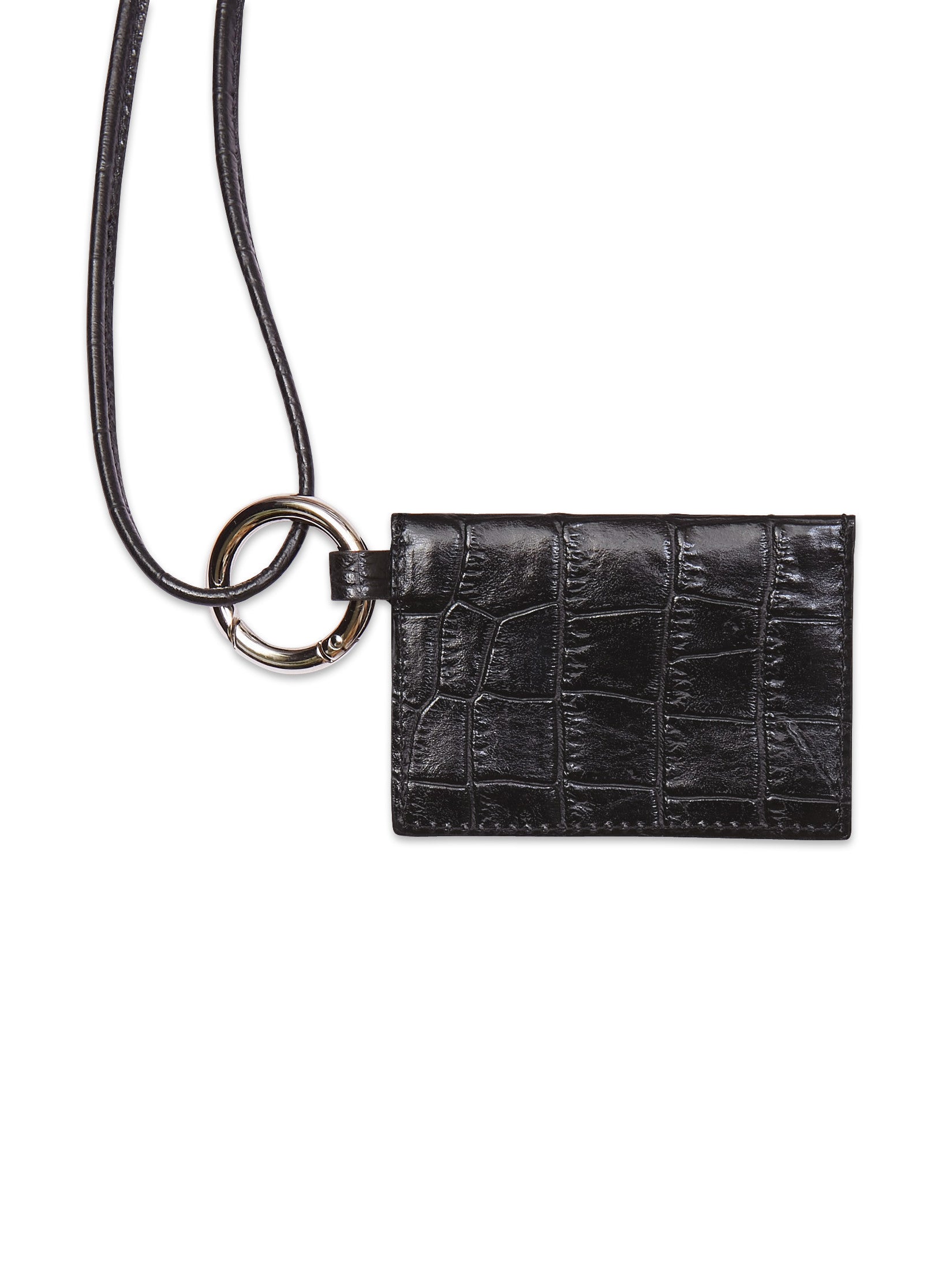 porte monnaie cuir noir femme