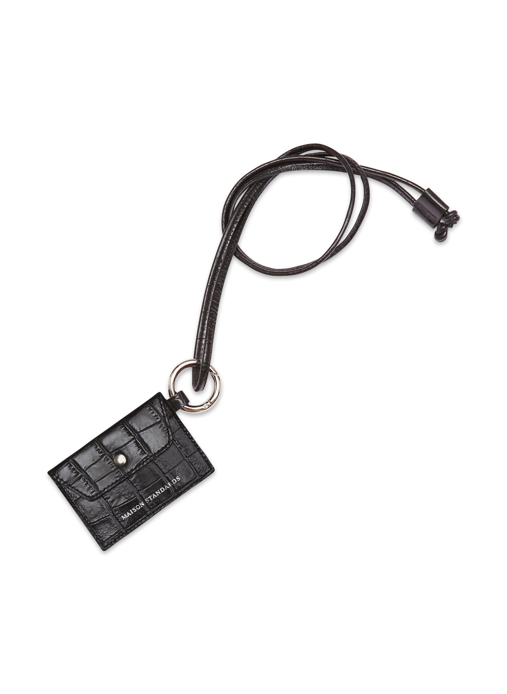 porte monnaie cuir noir femme