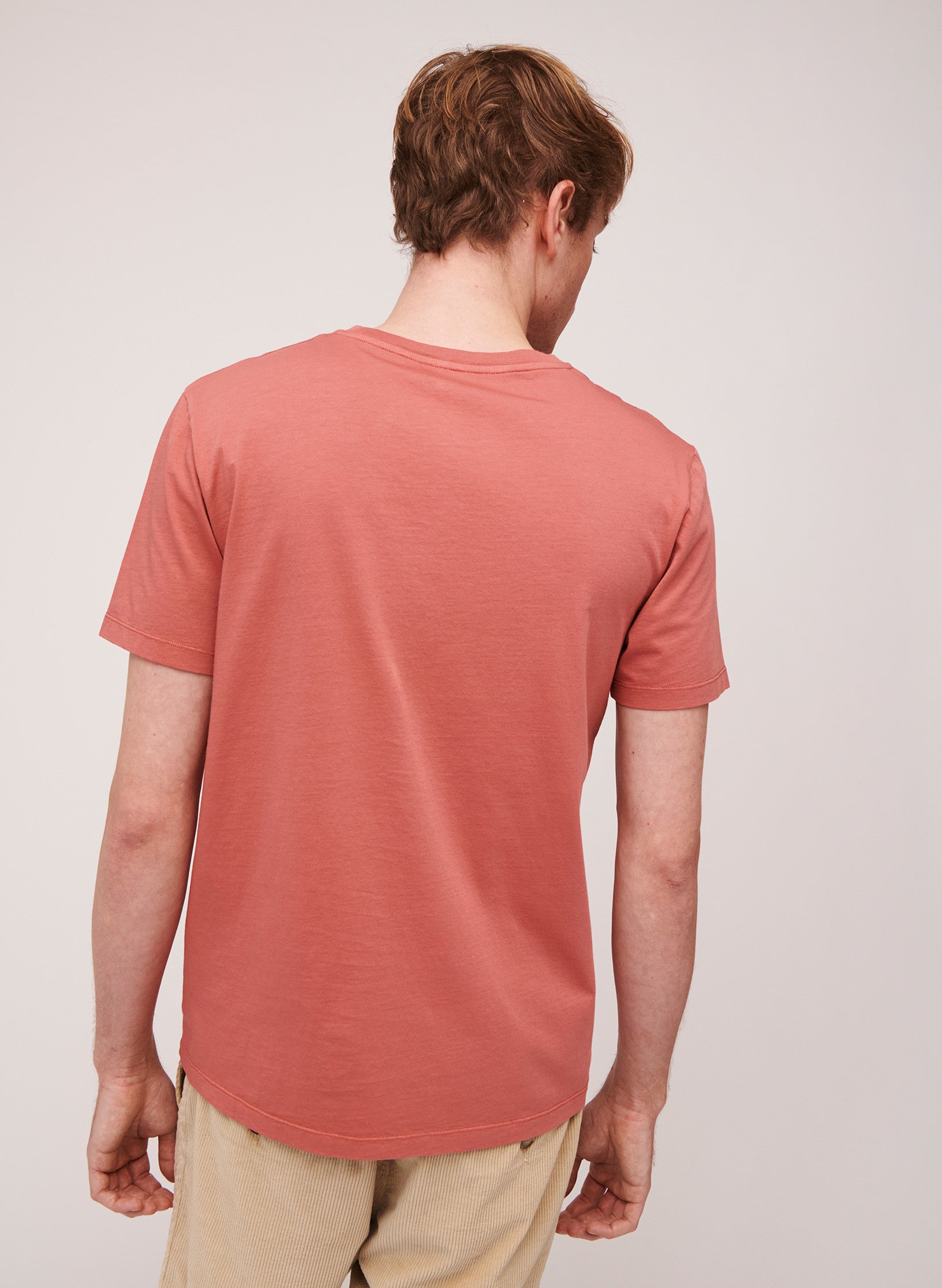 tee shirt coton organique rouge portugal homme manche courte