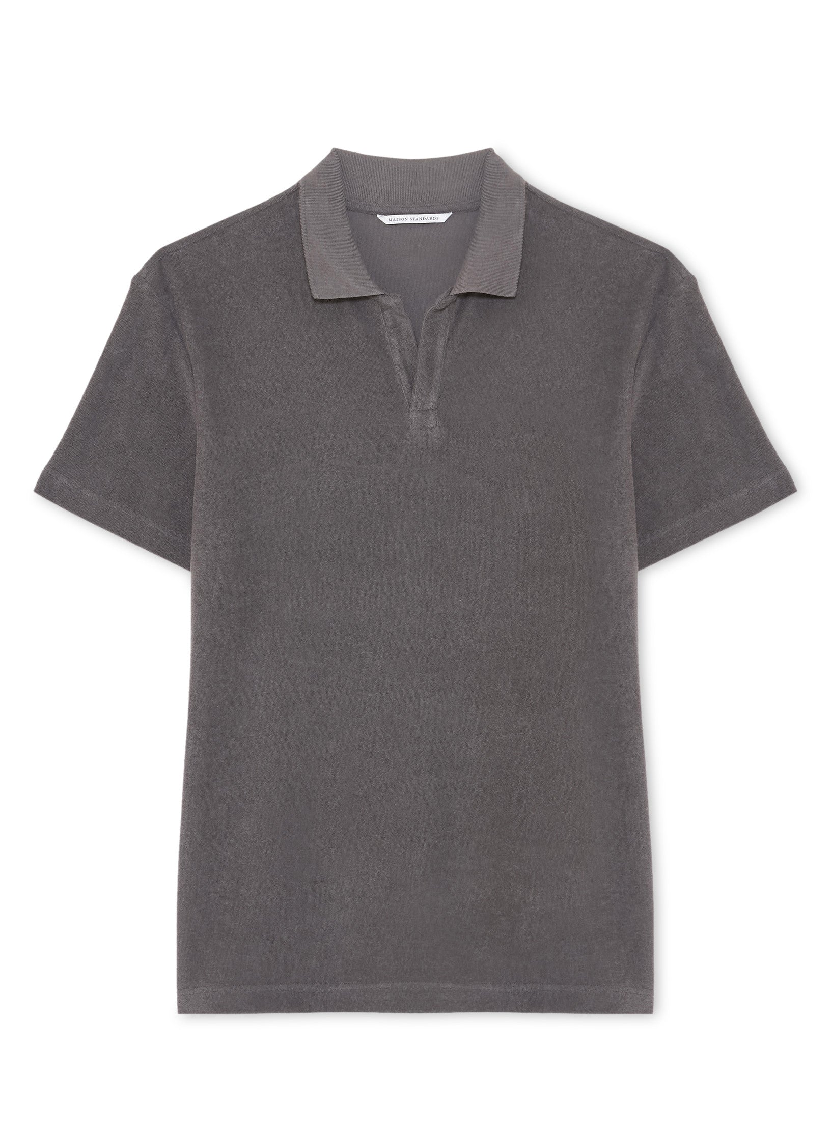 polo eponge homme gris ecoresponsable