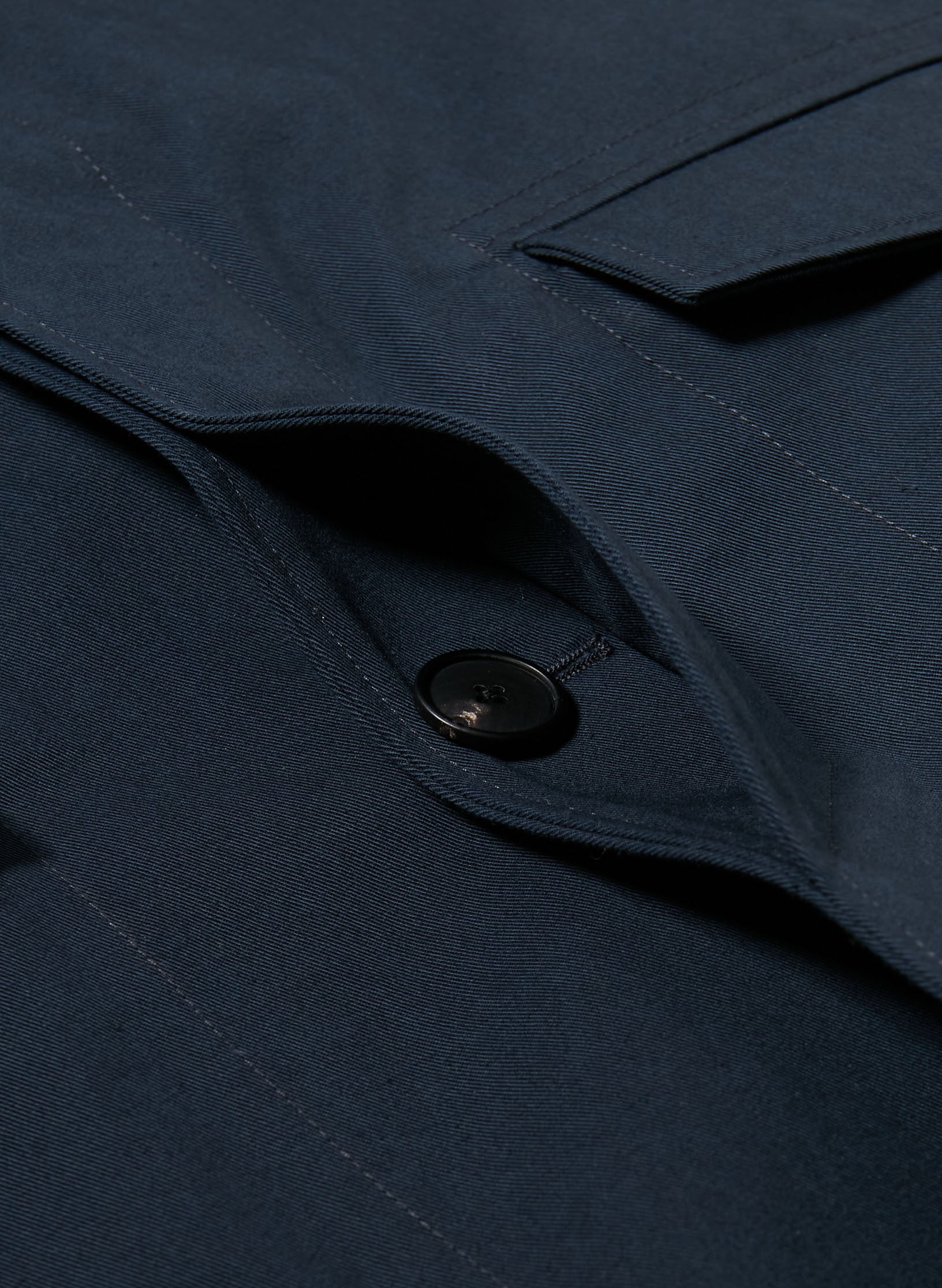 trench impermeable homme bleu