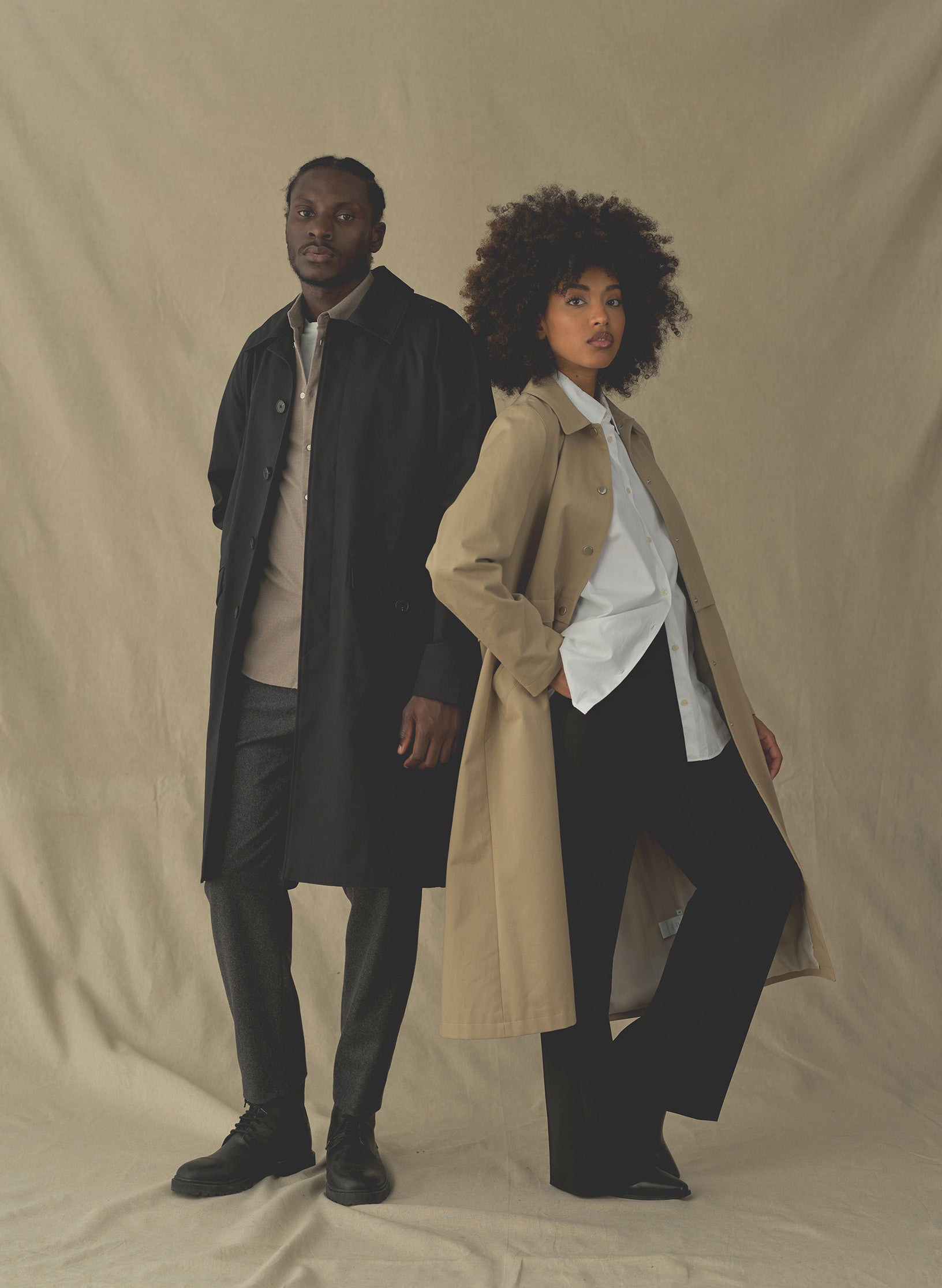 trench impermeable homme bleu