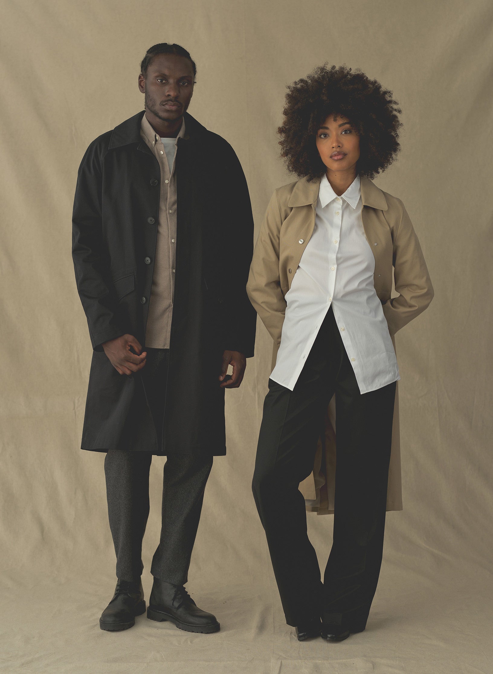 trench impermeable homme bleu