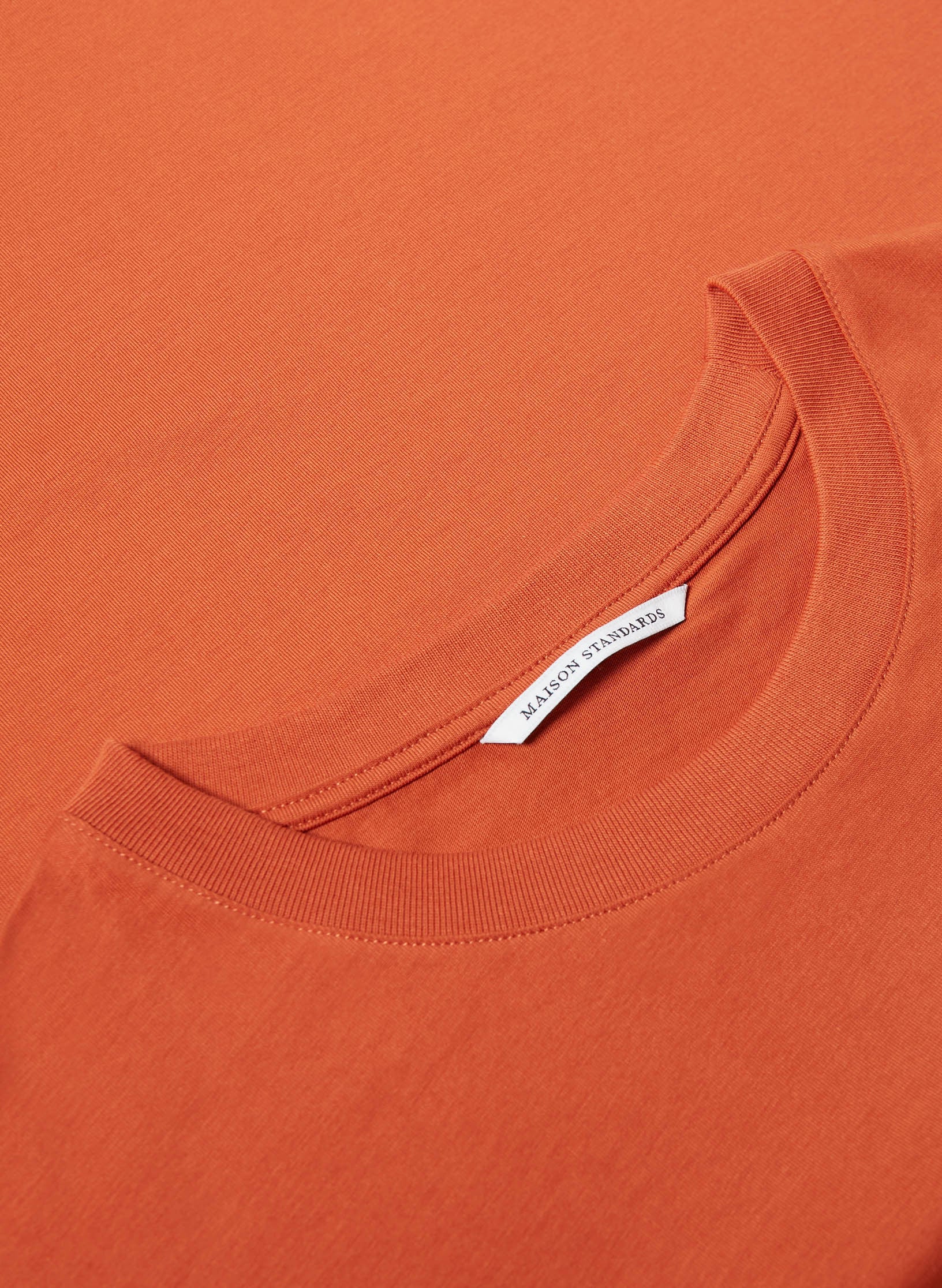 tee shirt manches kimono coton organique femme terracotta