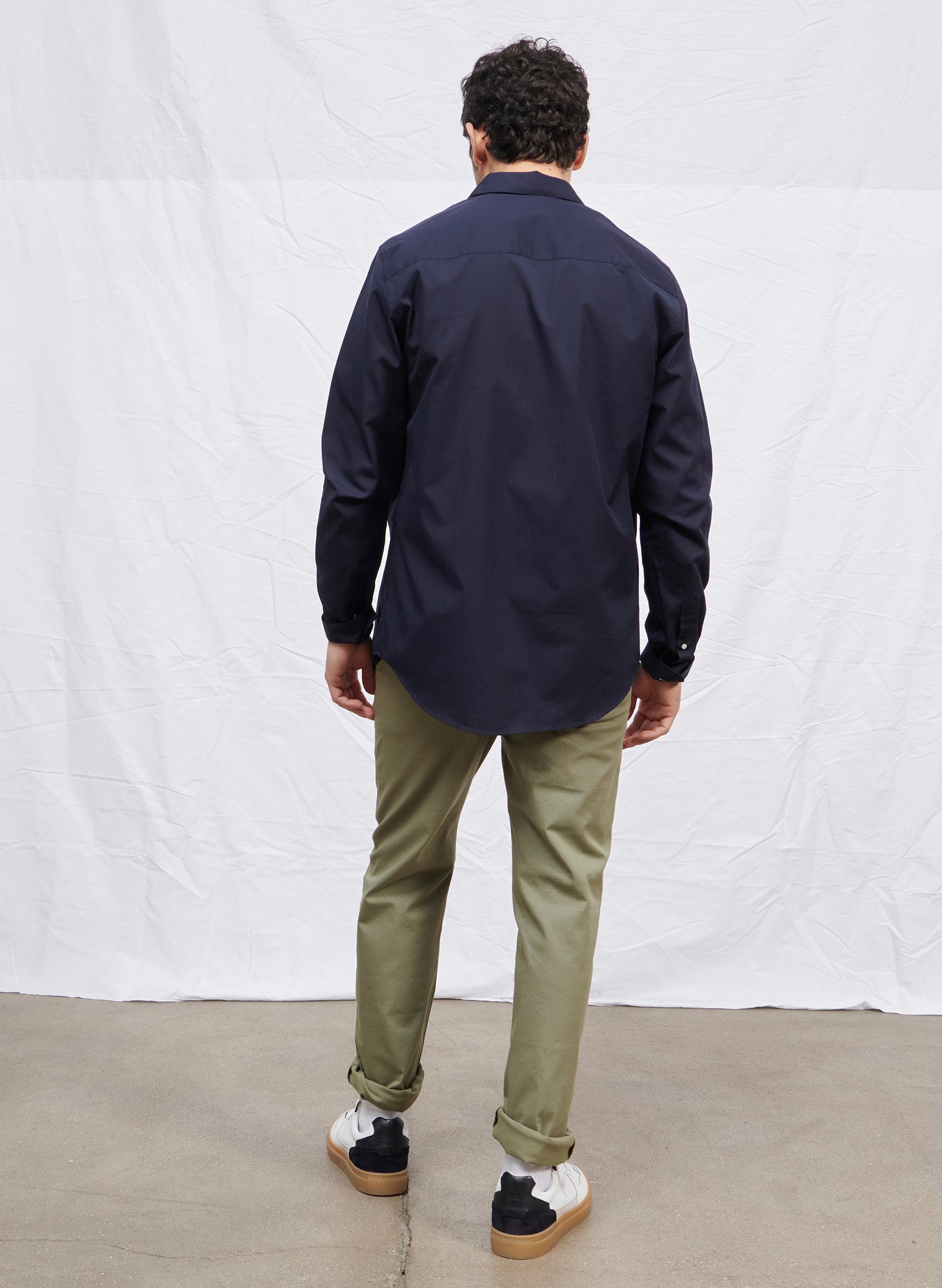 chino light kaki homme