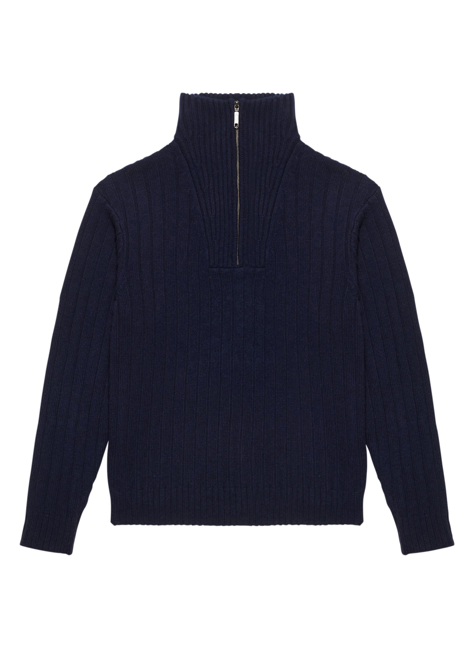 pull camionneur 100 laine navy homme