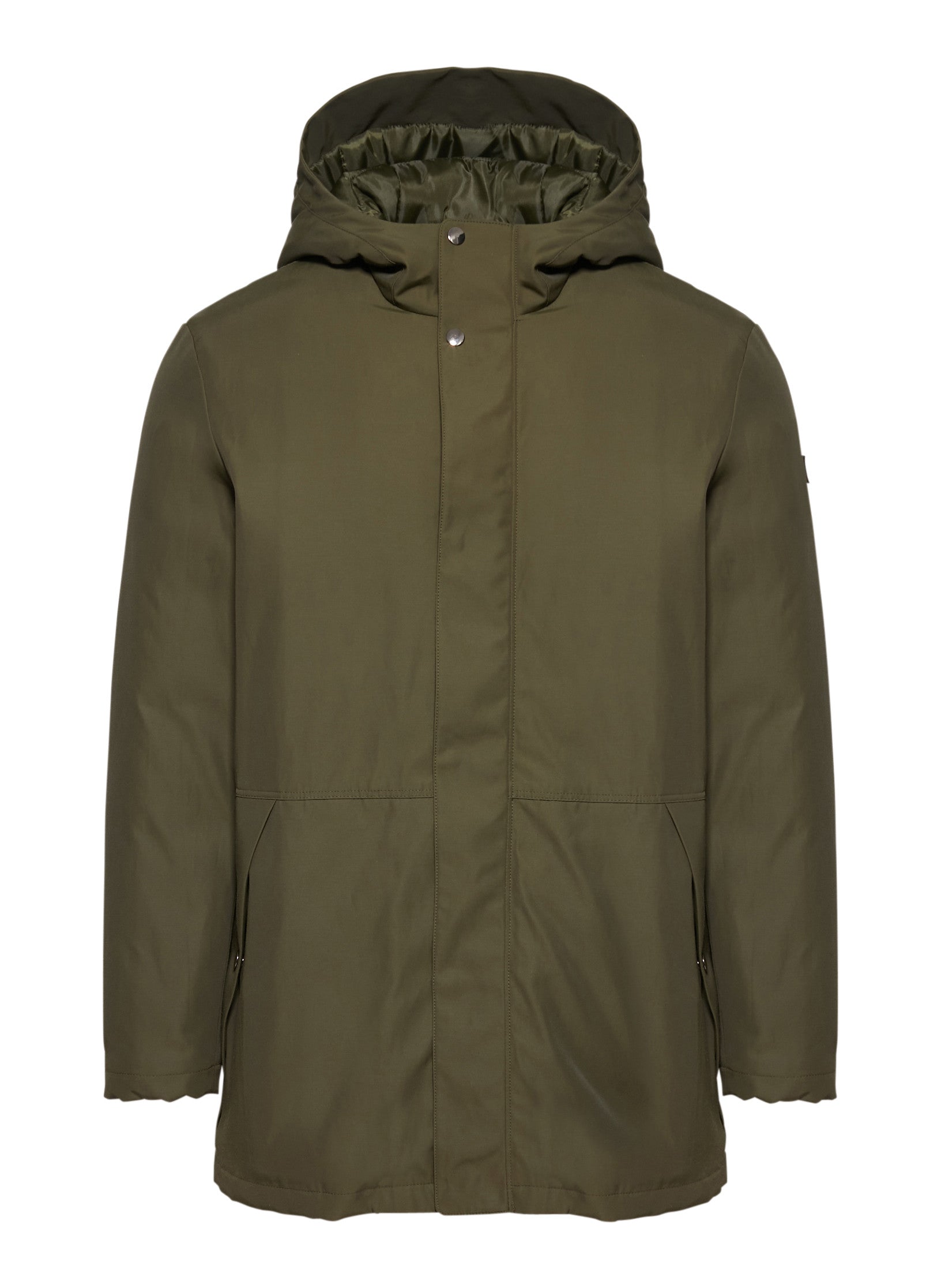 parka kaki deperlante homme