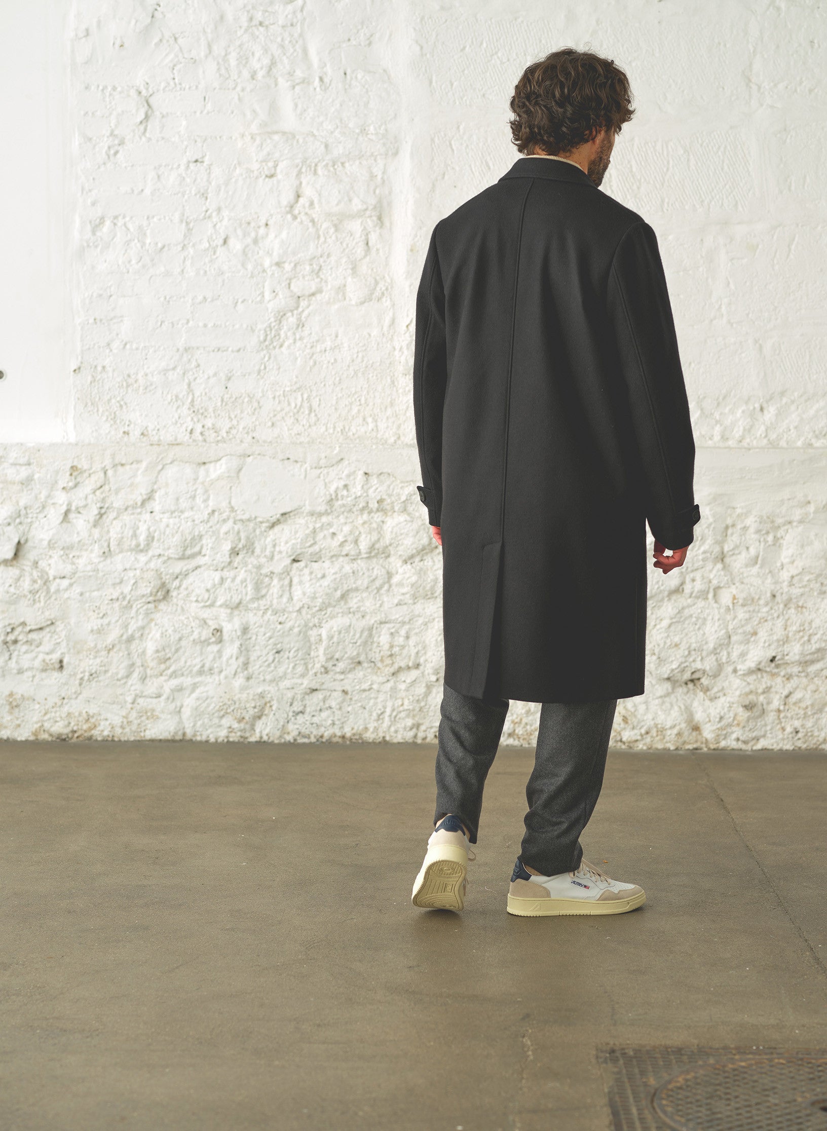 manteau pardessus laine