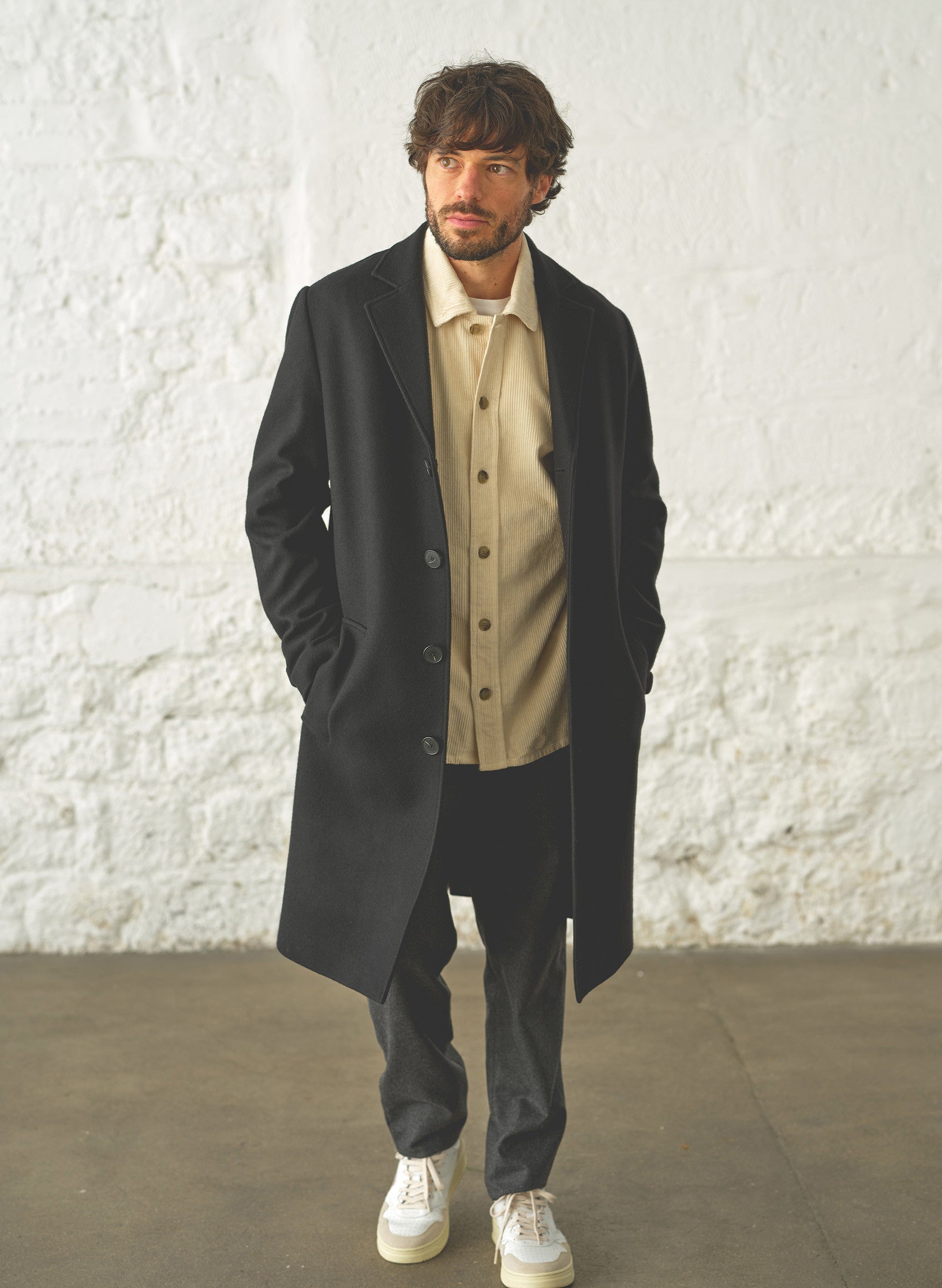 manteau pardessus laine