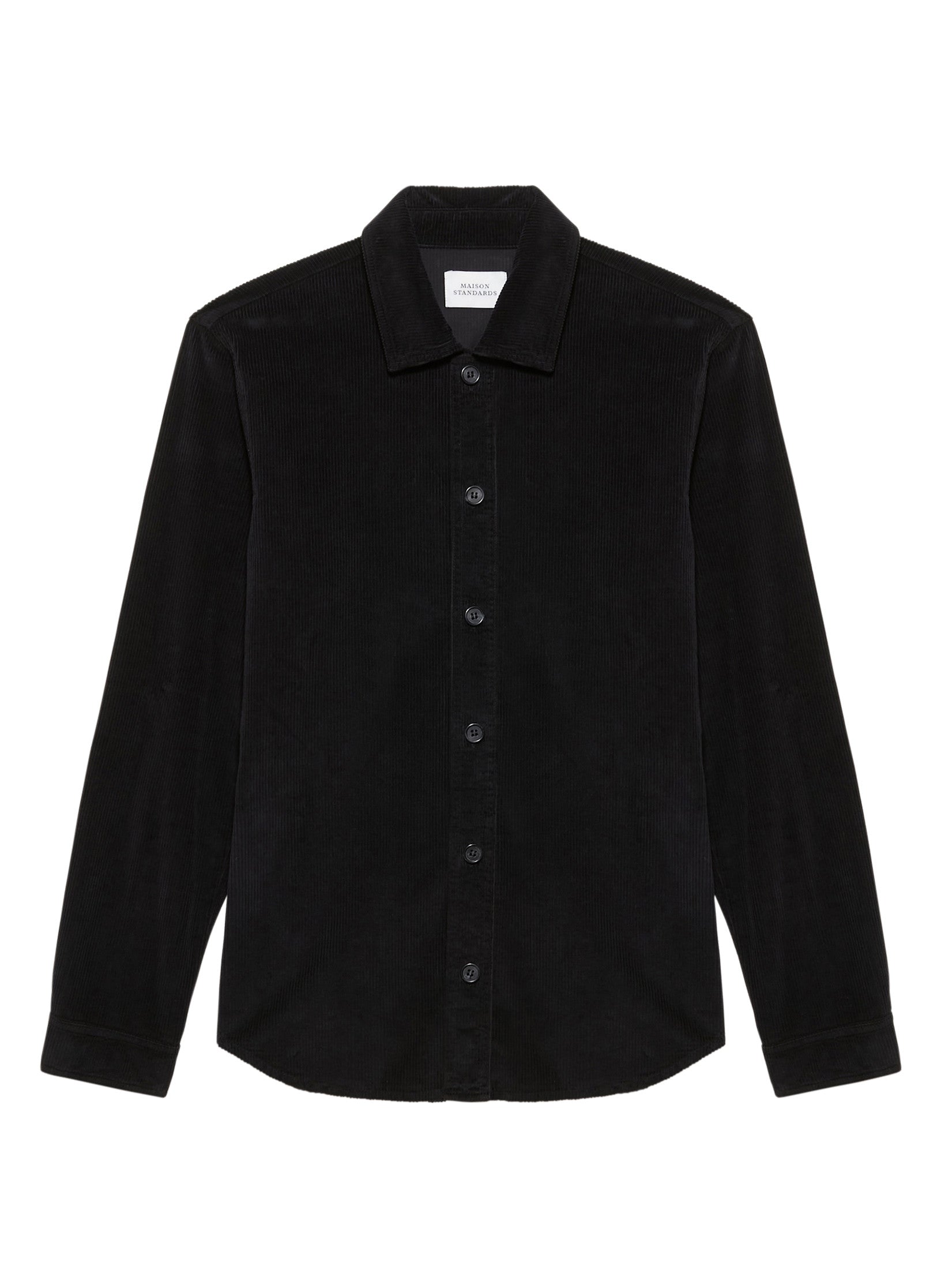 surchemise velours noire homme