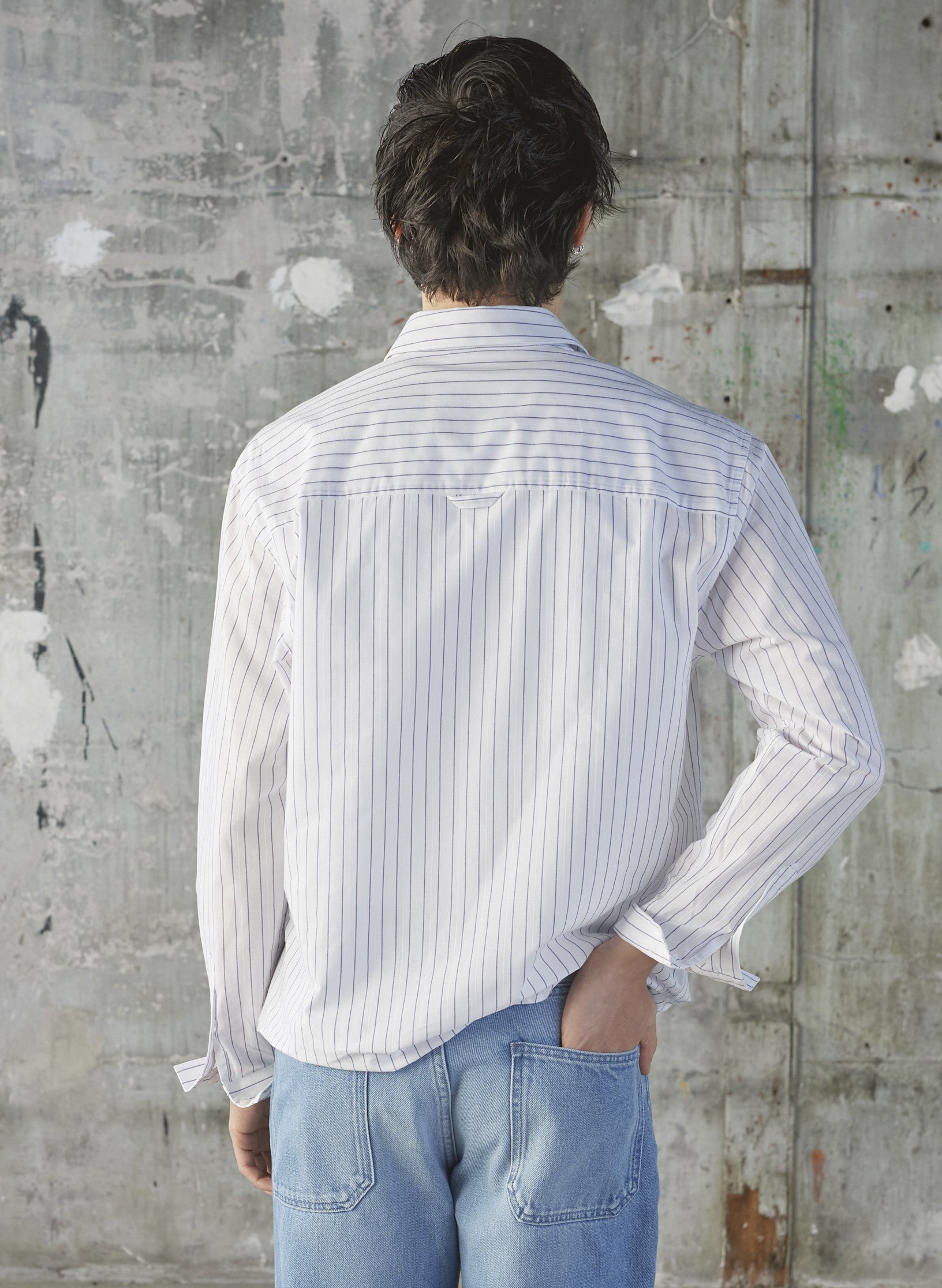 chemise peintre rayee 1