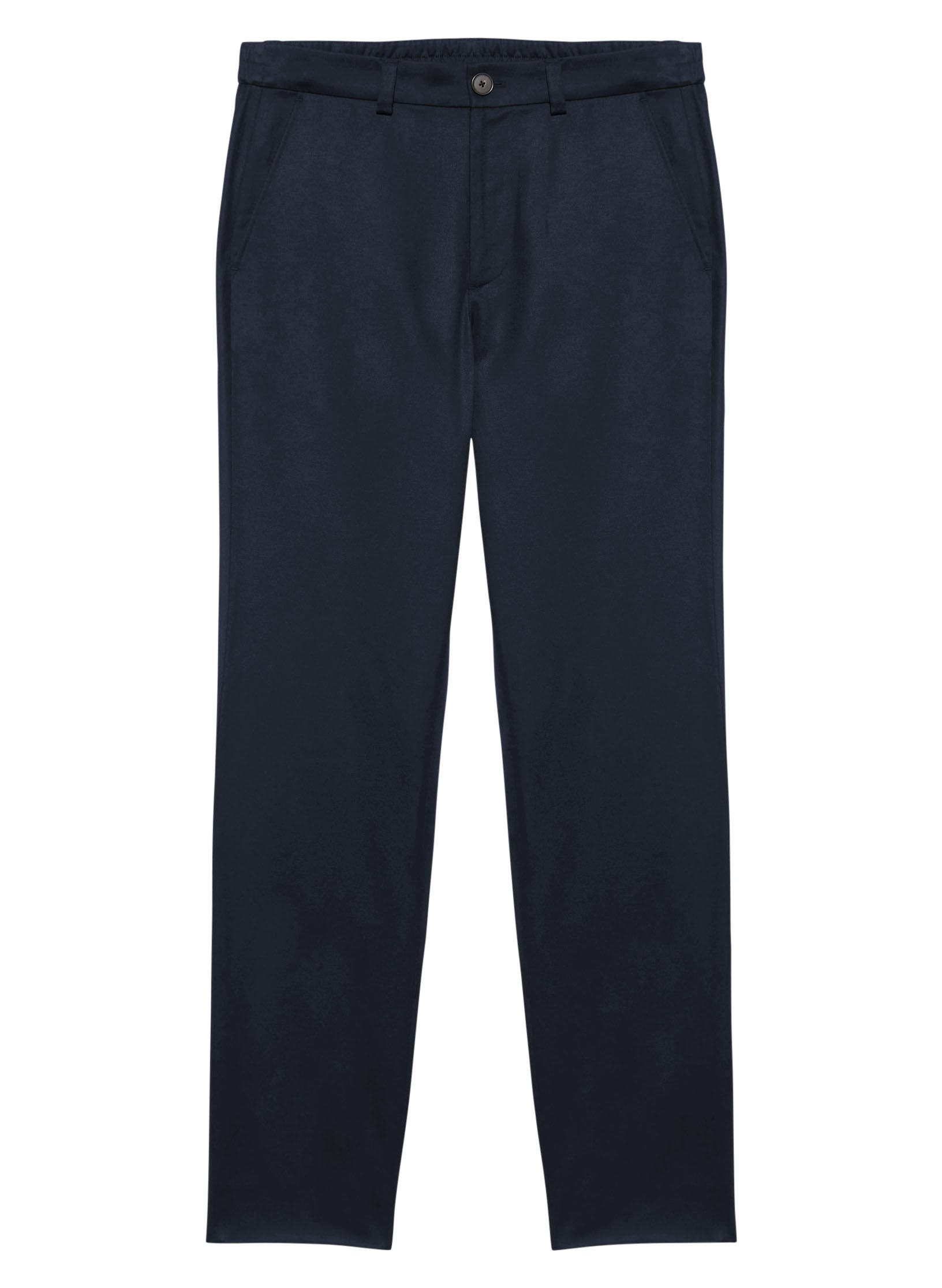 pantalon droit lin lyocell