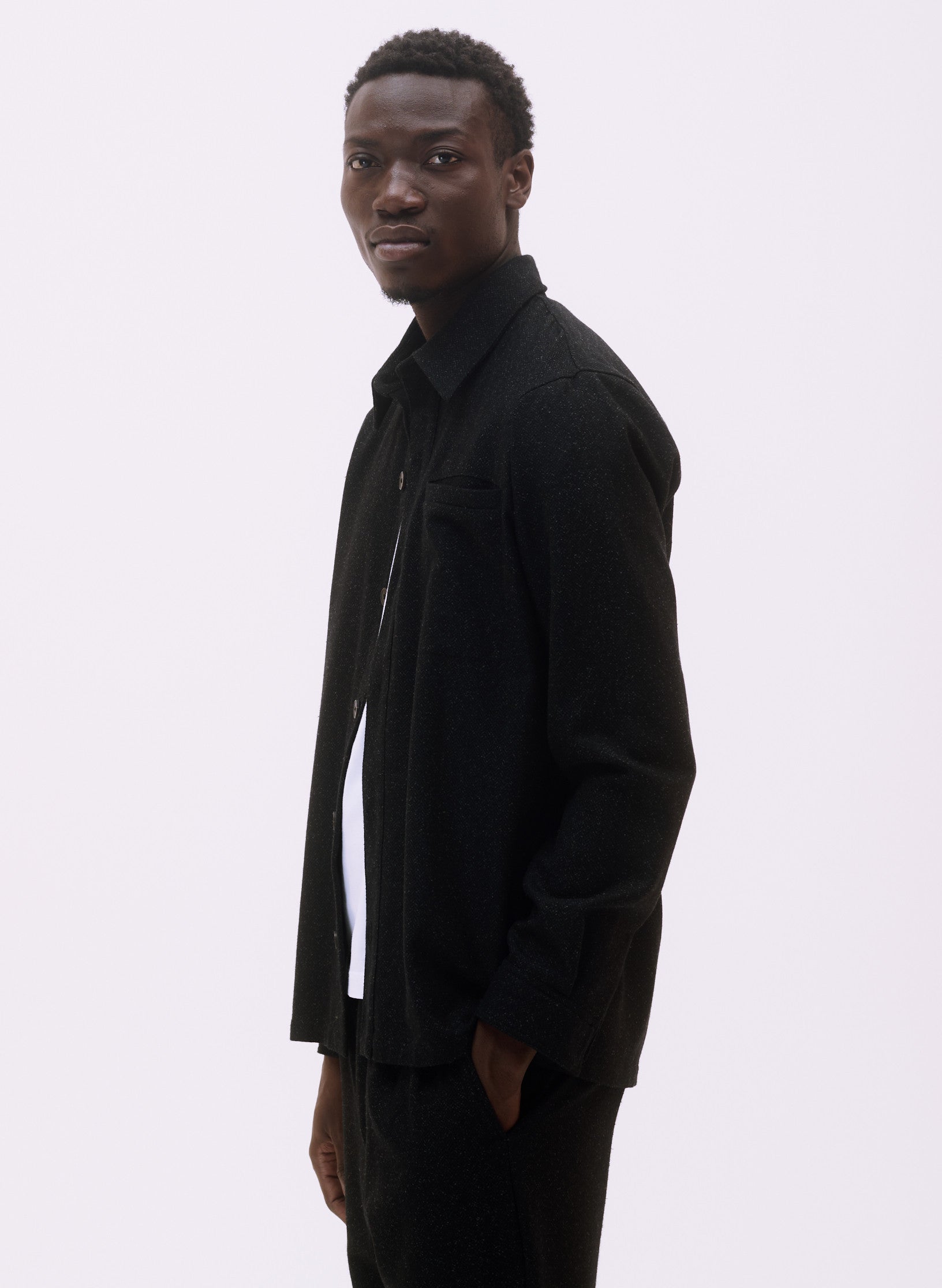 surchemise bill flanelle gris homme femme