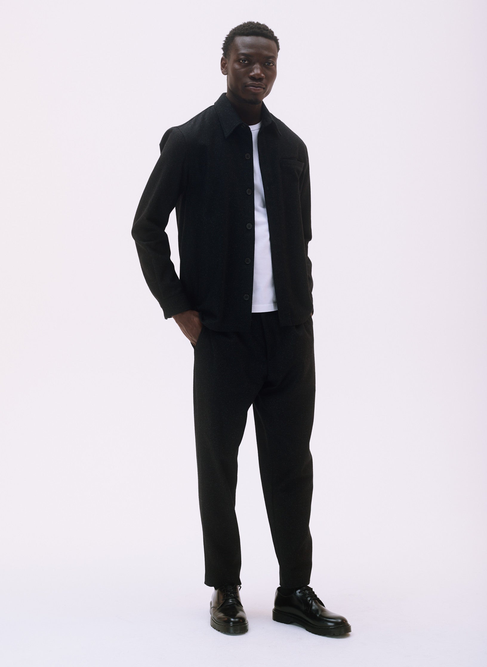 surchemise bill flanelle gris homme femme