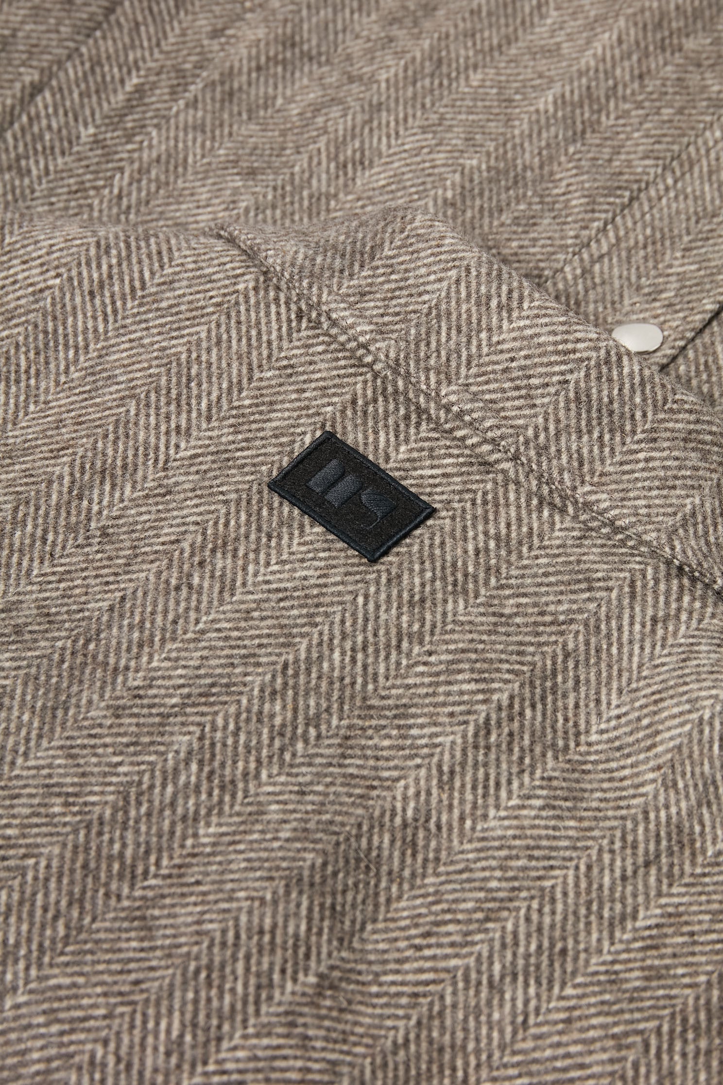 blouson chevron marron homme femme unisexe