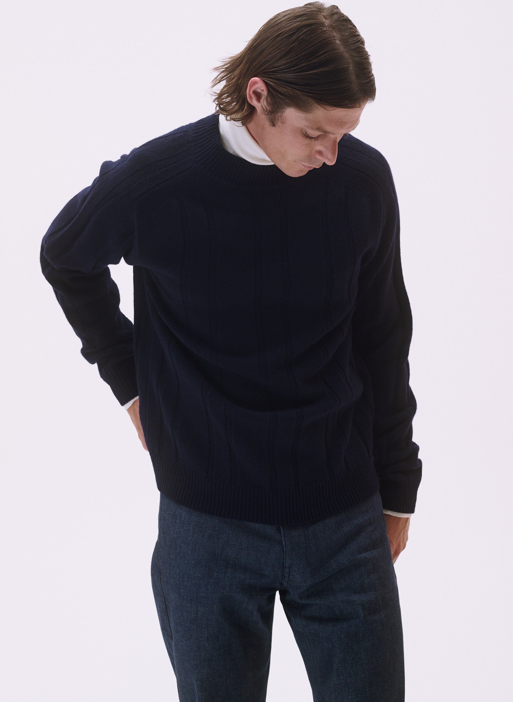 pull col montant homme femme unisexe