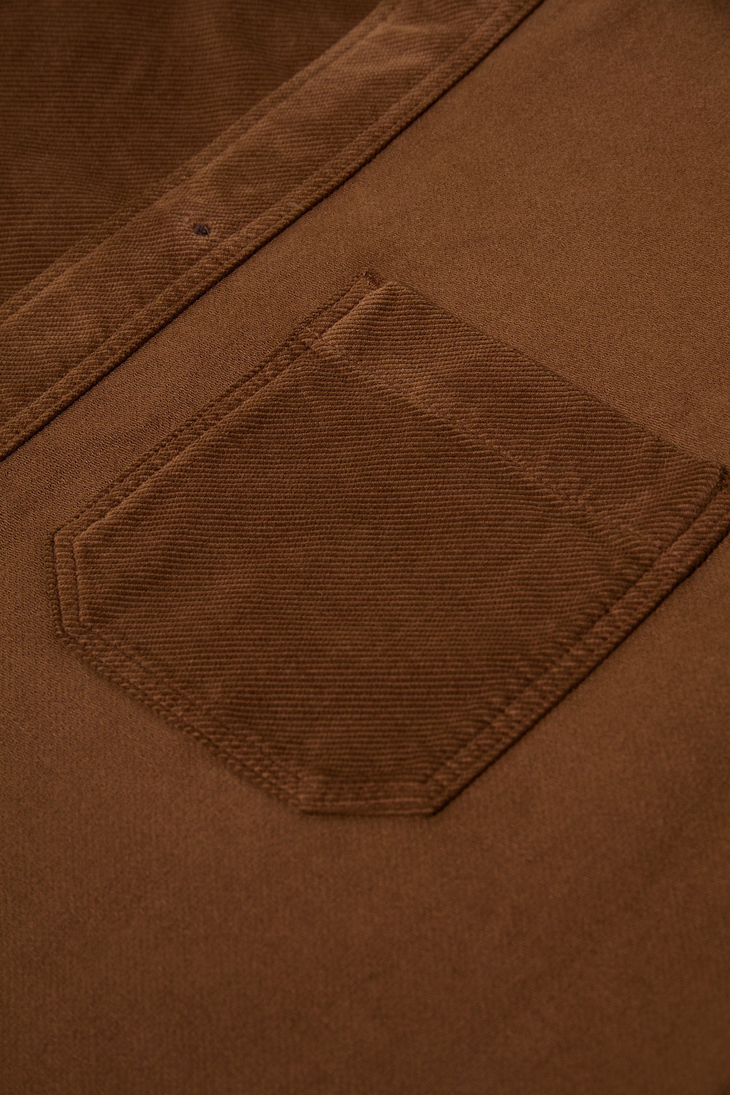 veste peintre velours marron homme femme oekotex