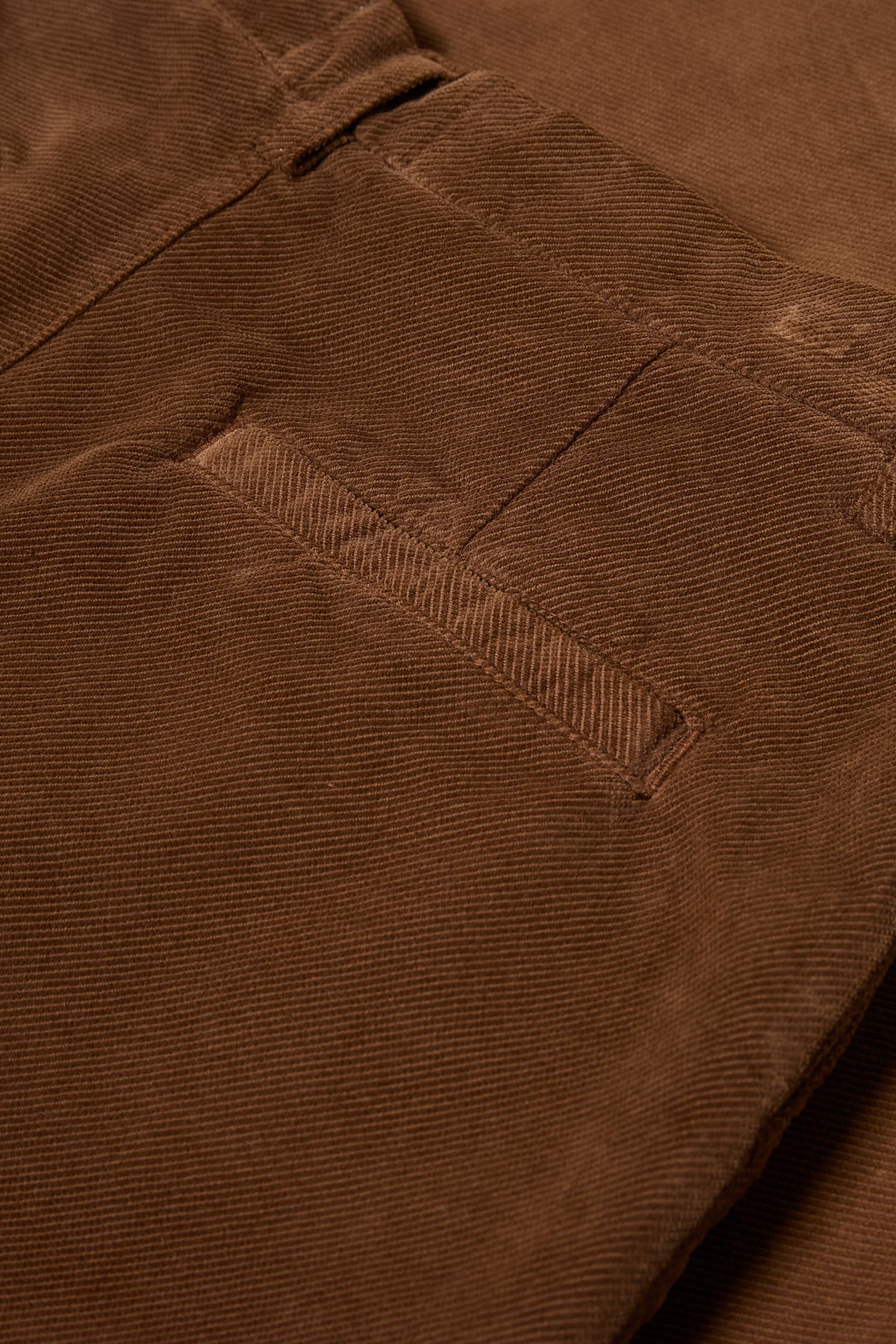 pantalon large velours marron homme femme