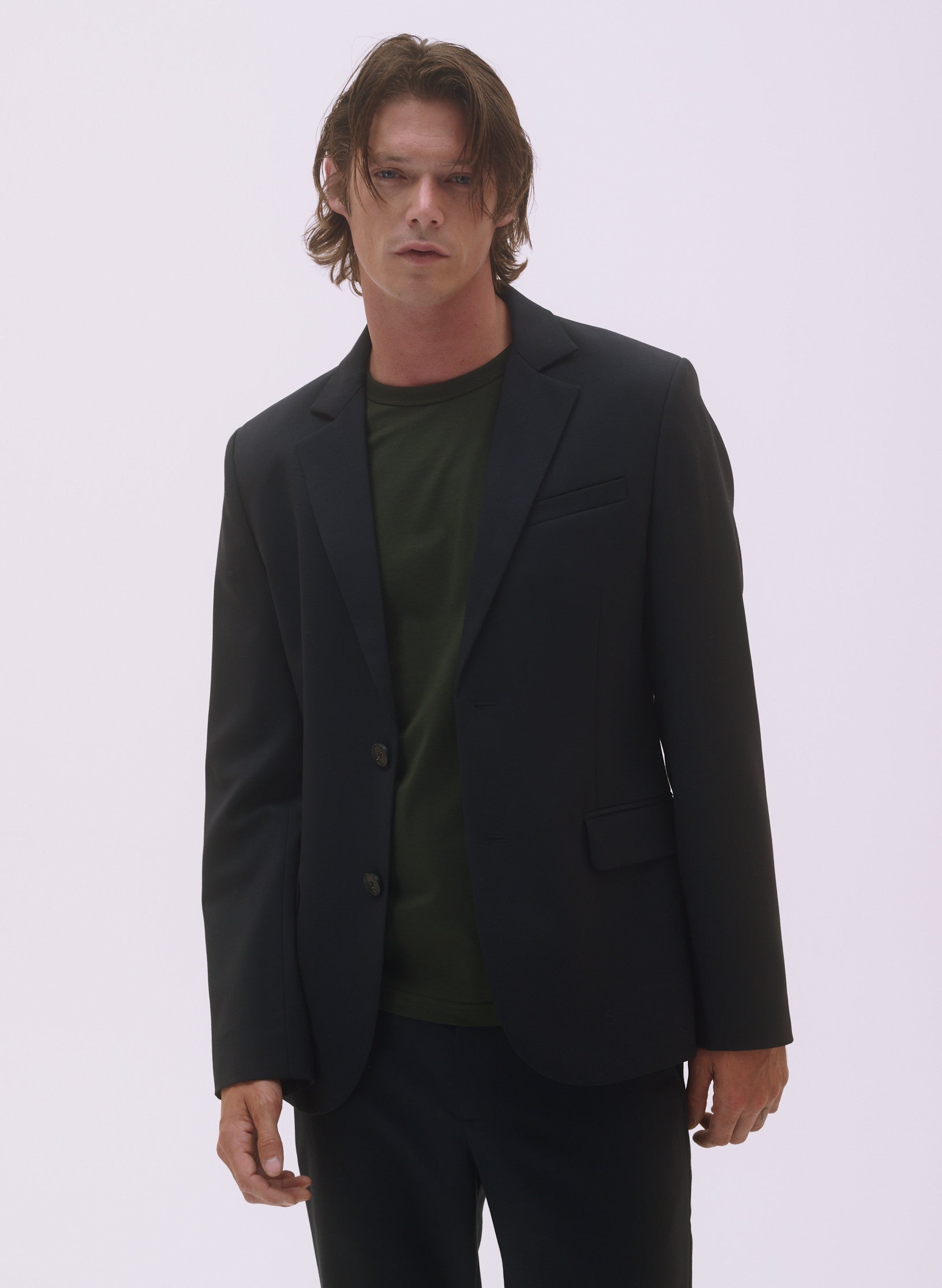 Veste Costume Laine Astoria -  Marine