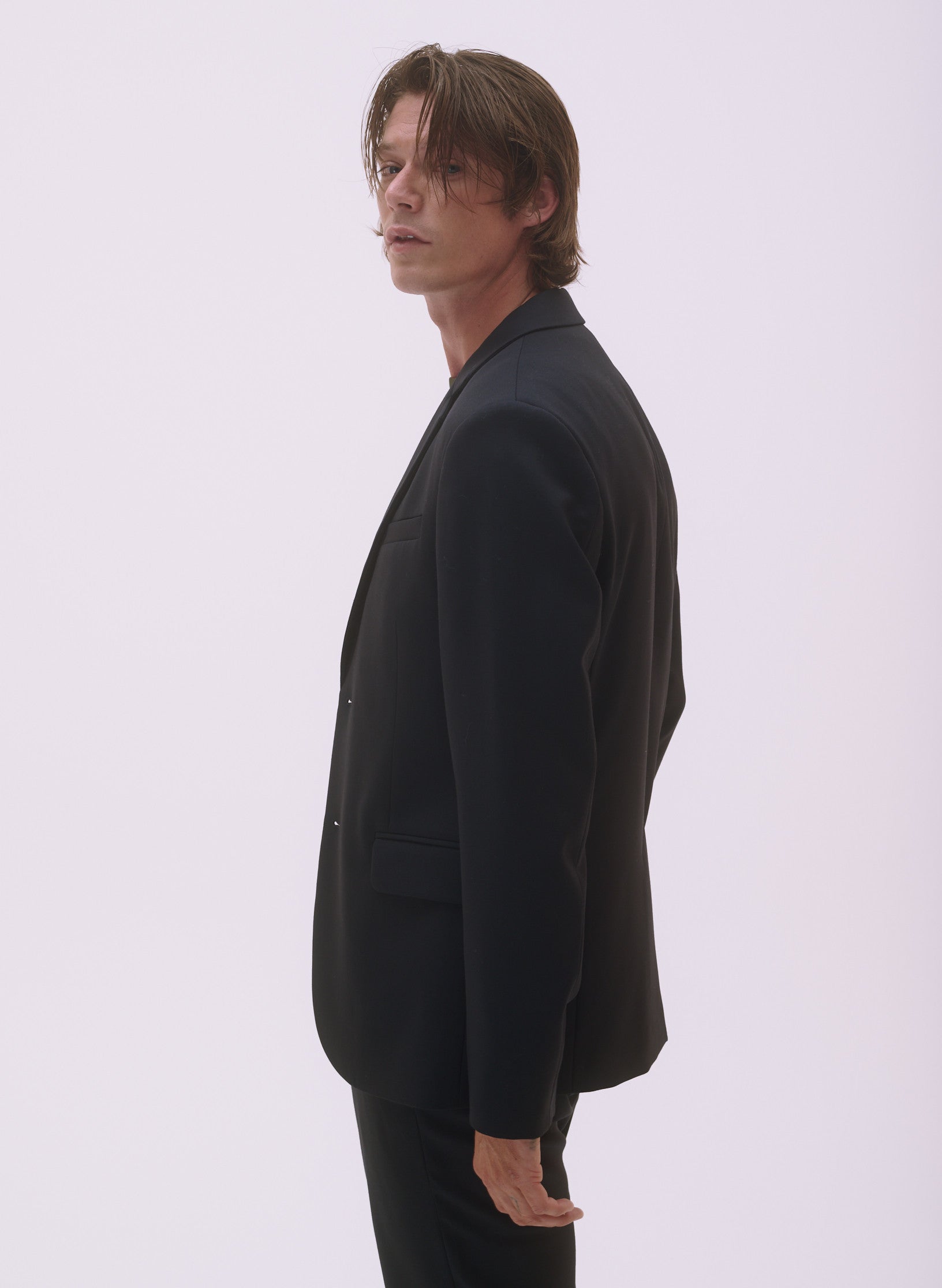 Veste Costume Laine Astoria -  Marine