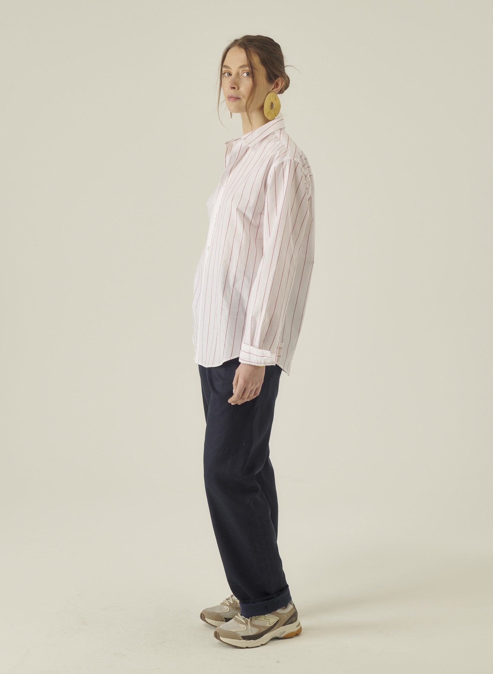 Chemise Loose Rayée