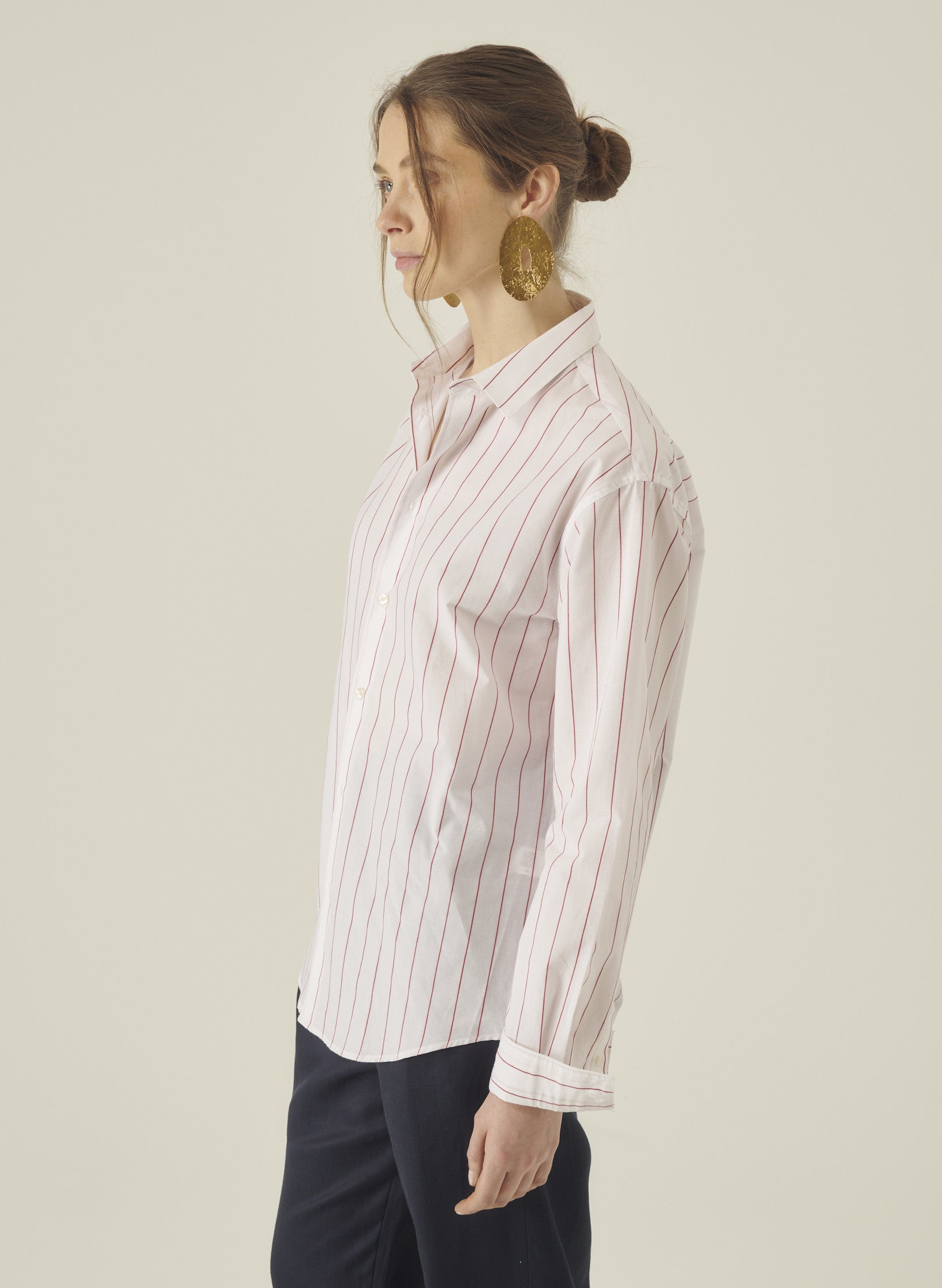 Chemise Loose Rayée