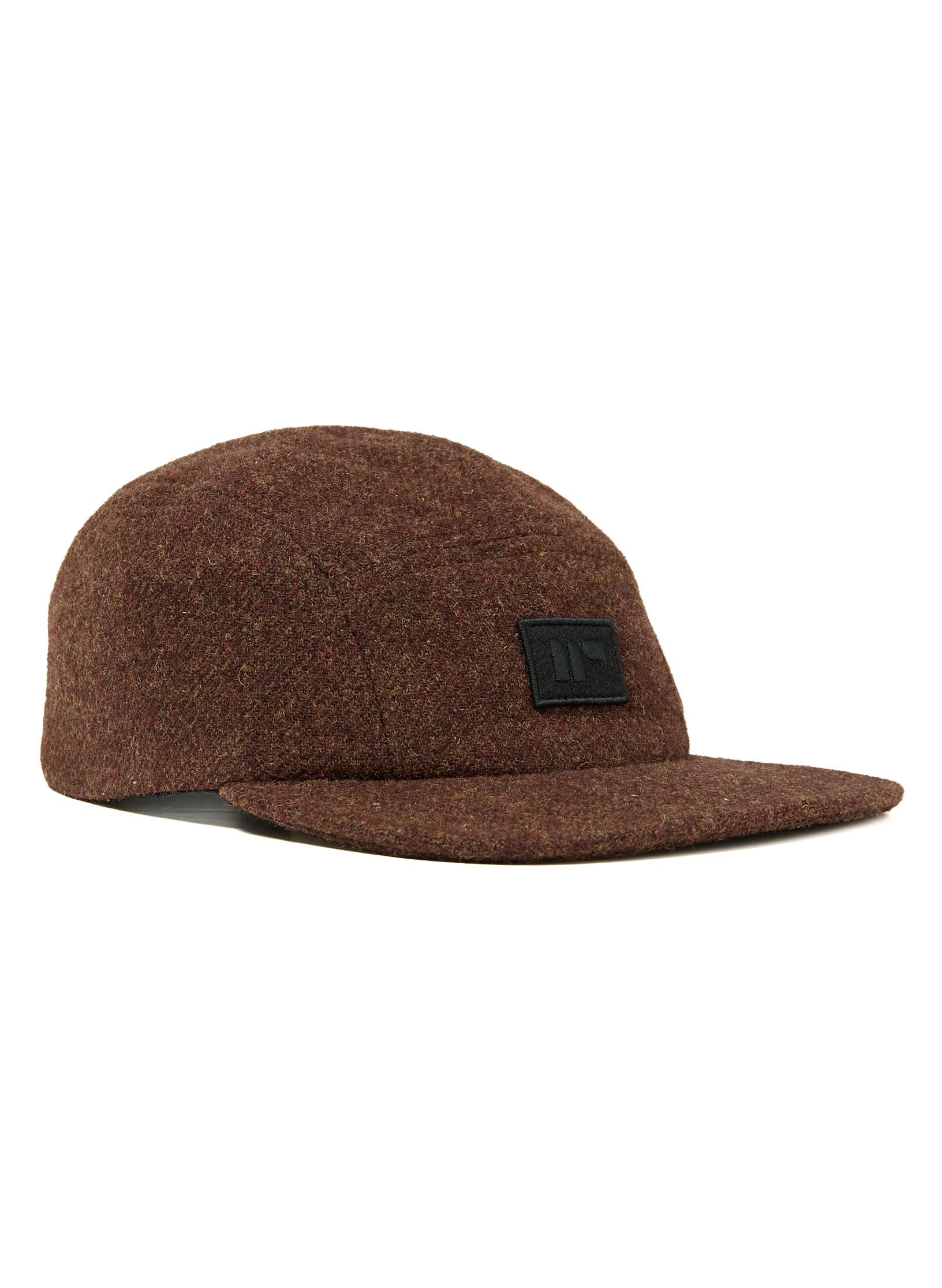 casquette tweed unisexe marron homme femme laine
