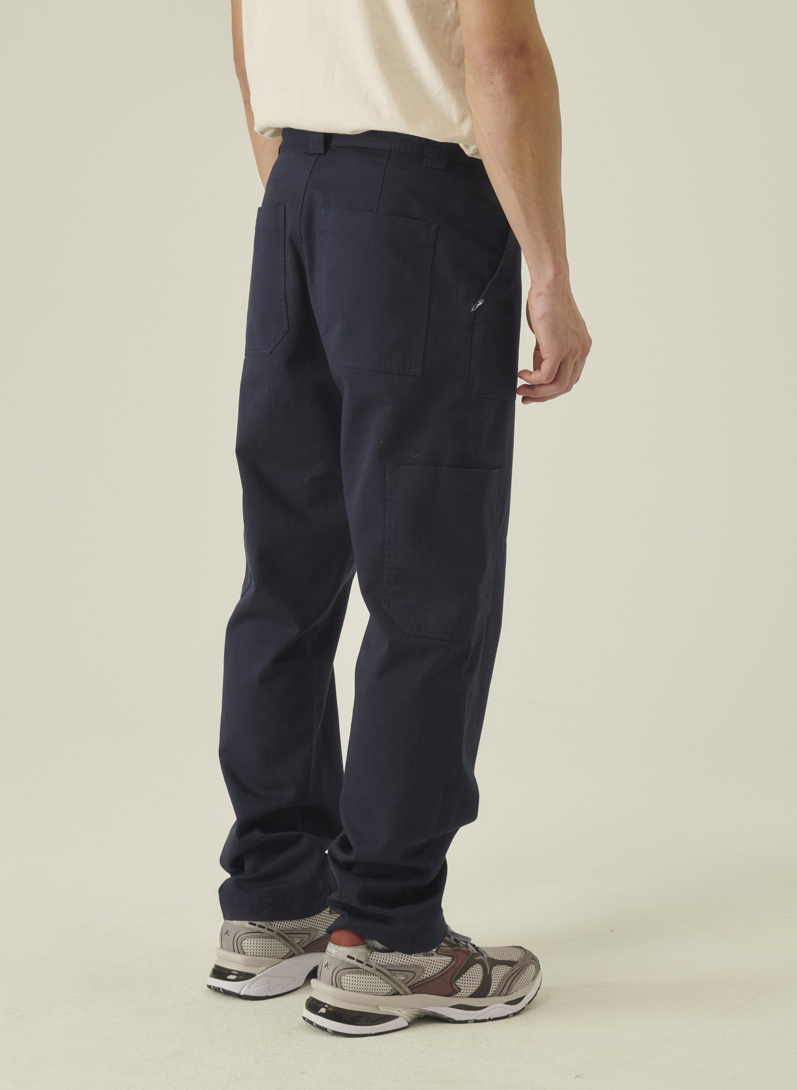 cargo pantalon loose bleu homme femme unisexe