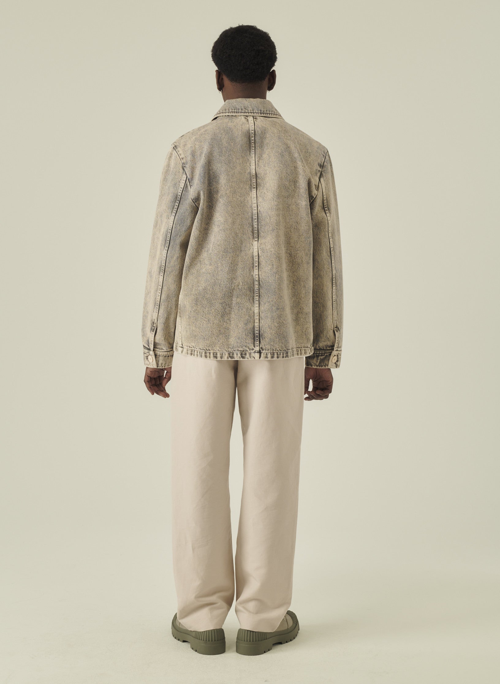 veste peintre denim belave homme femme unisexe