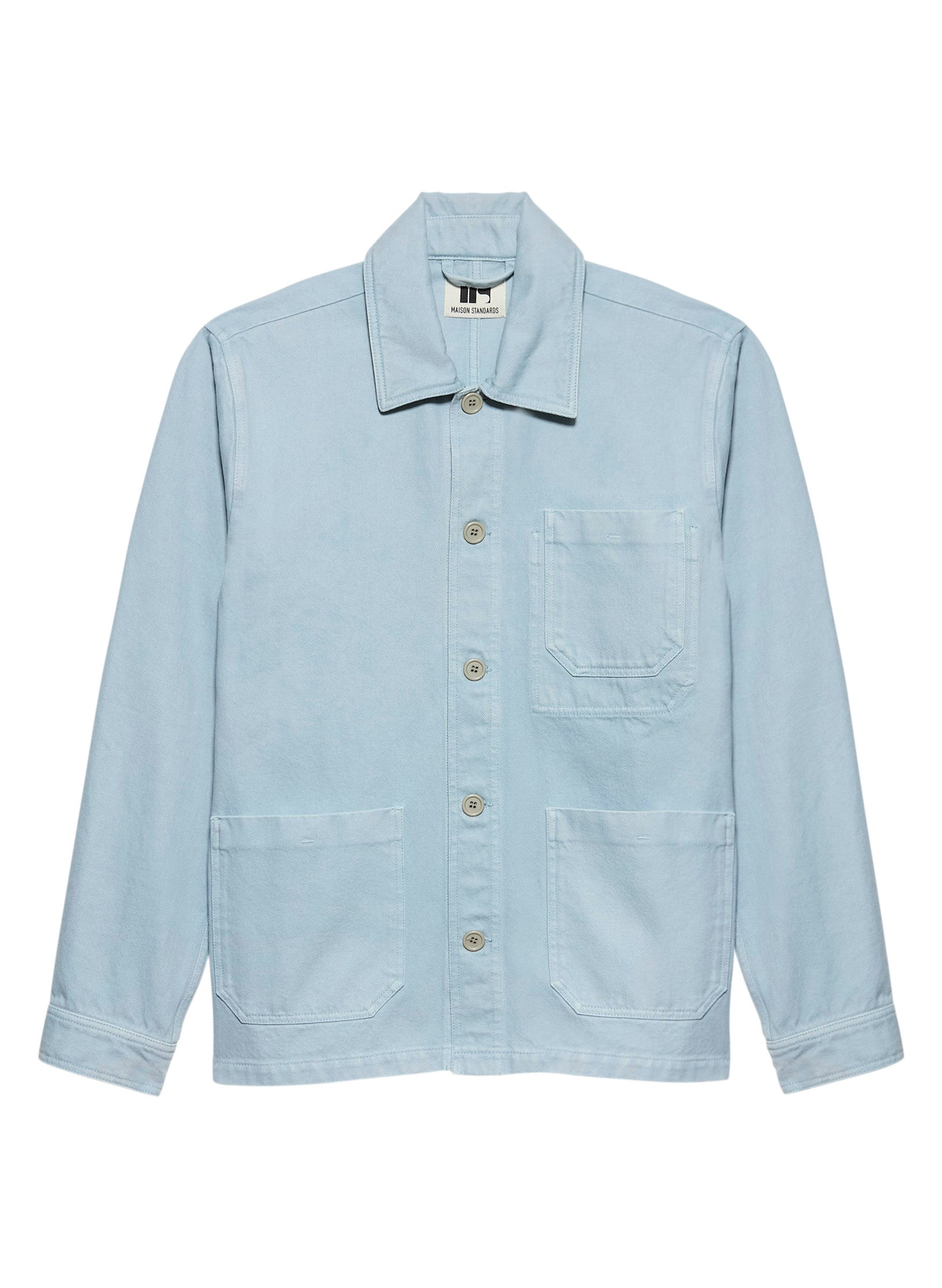 veste peintre bleu homme femme unisexe