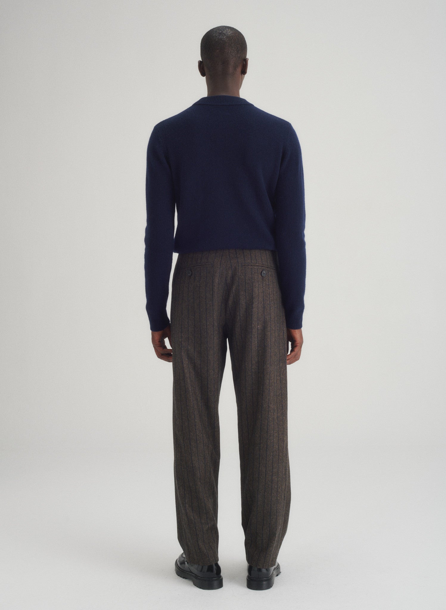 pantalon rayee 2 pinces