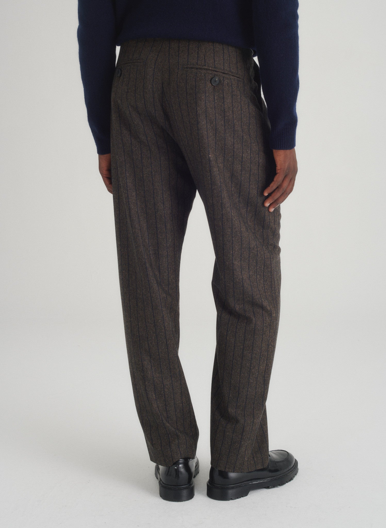 pantalon rayee 2 pinces