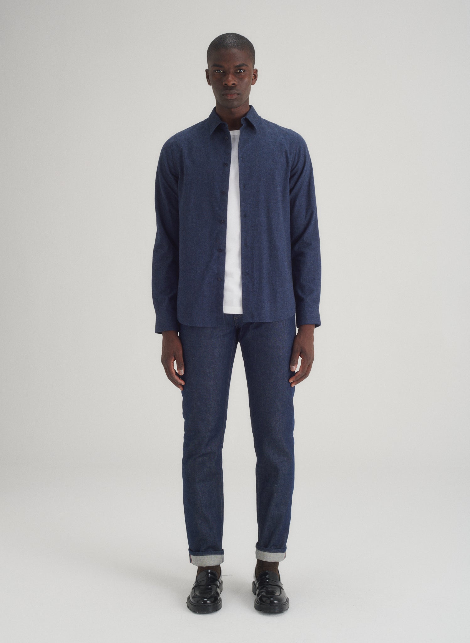 chemise ajustee flanelle