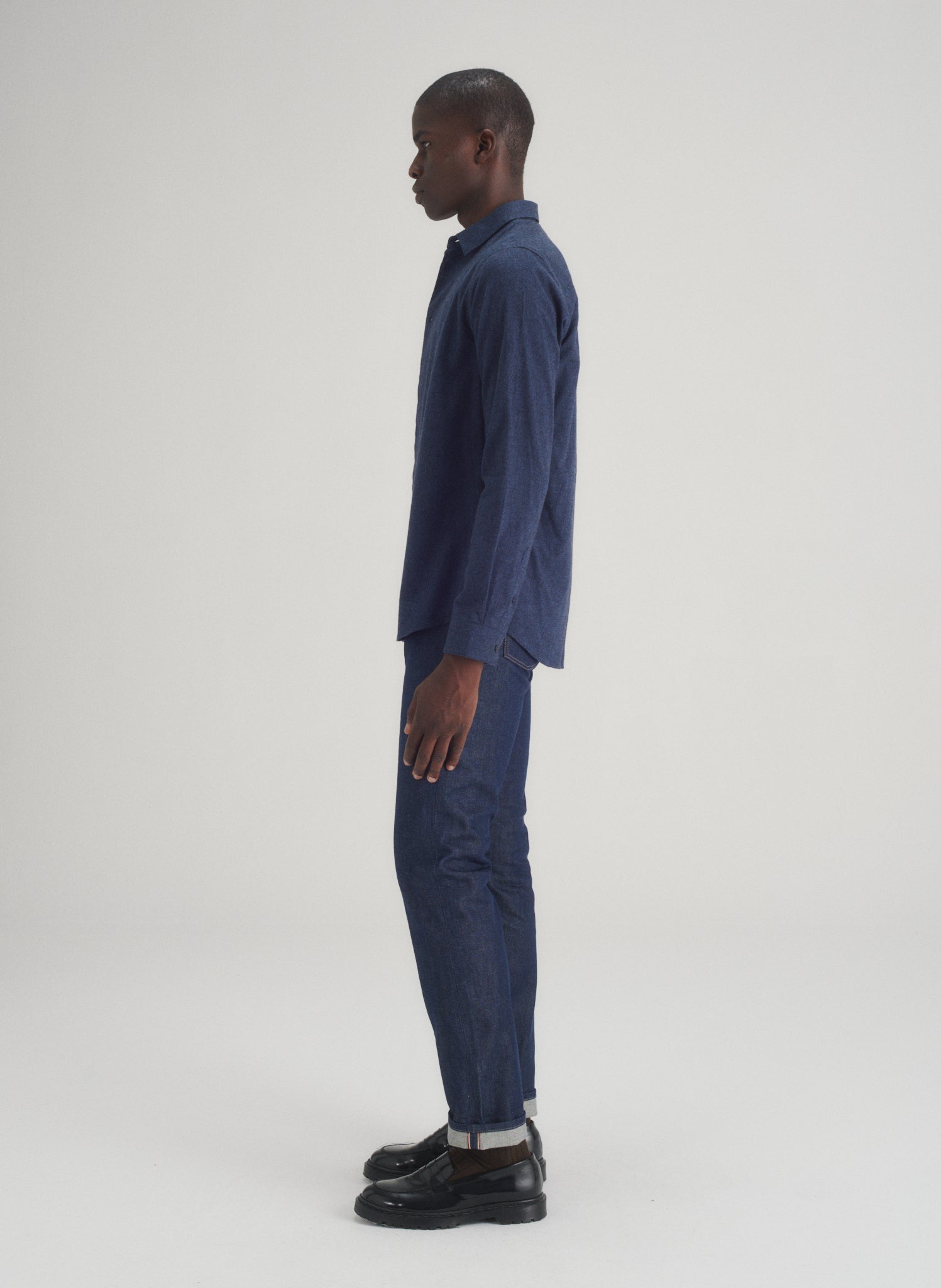 chemise ajustee flanelle