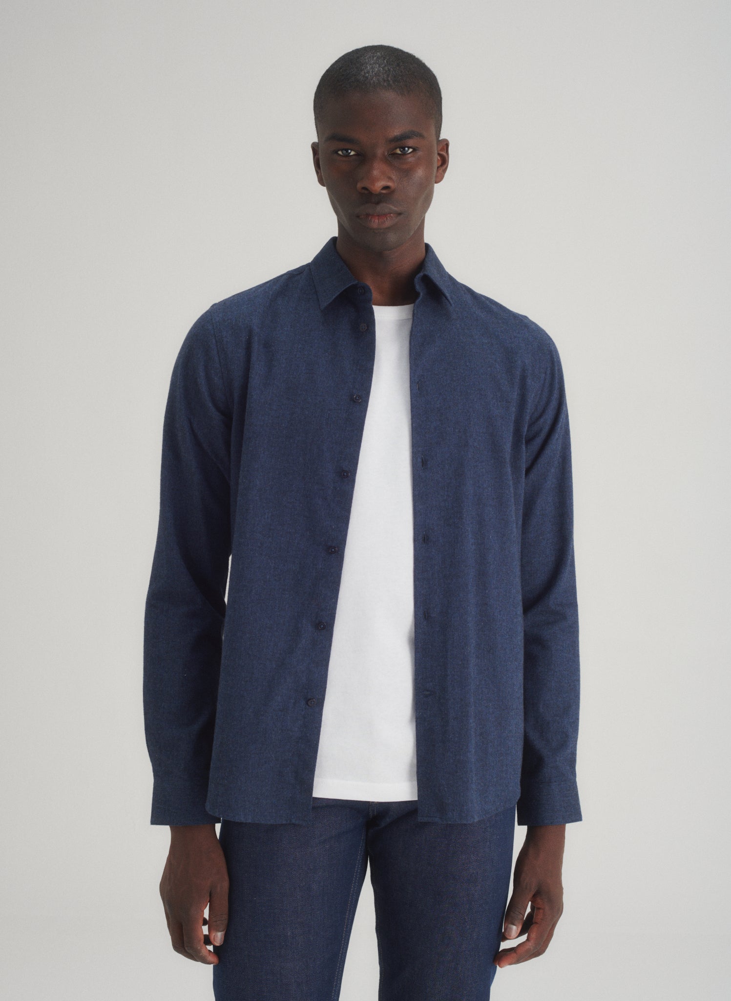 chemise ajustee flanelle