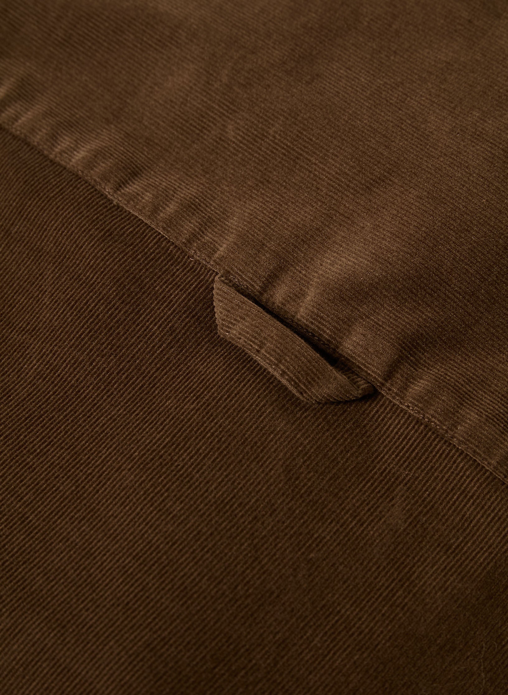 chemise loose velours