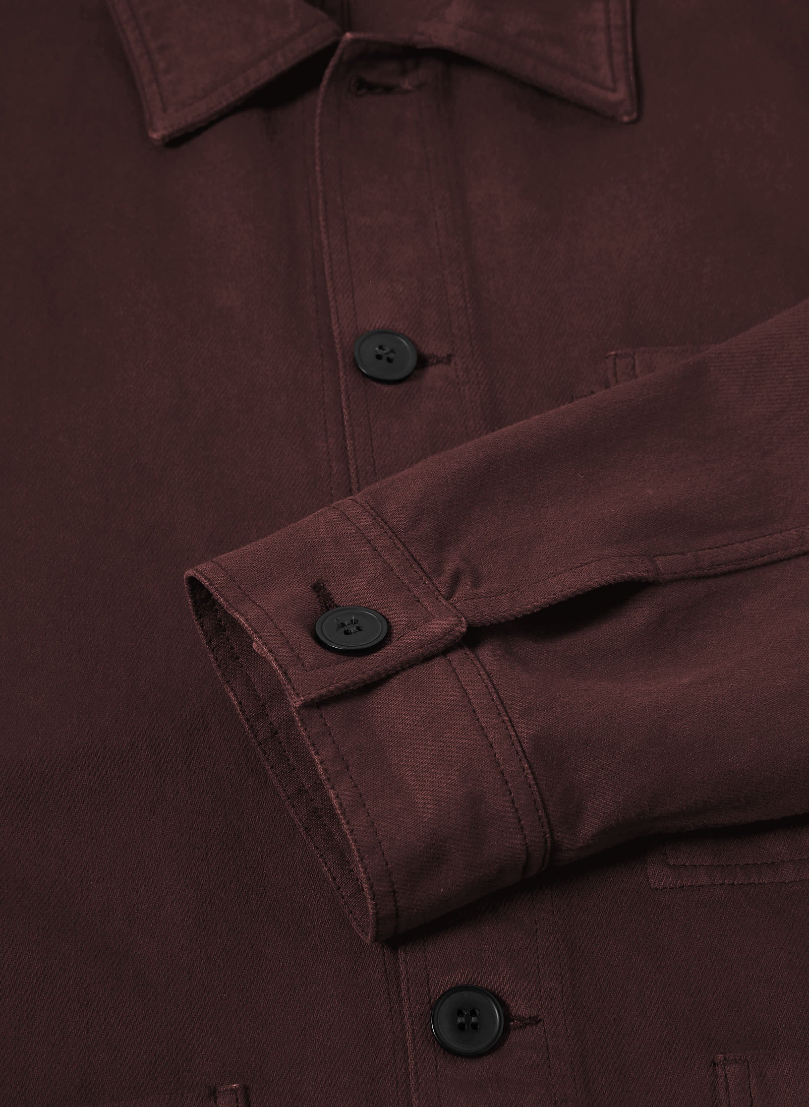 veste peintre marrron homme femme unisexe